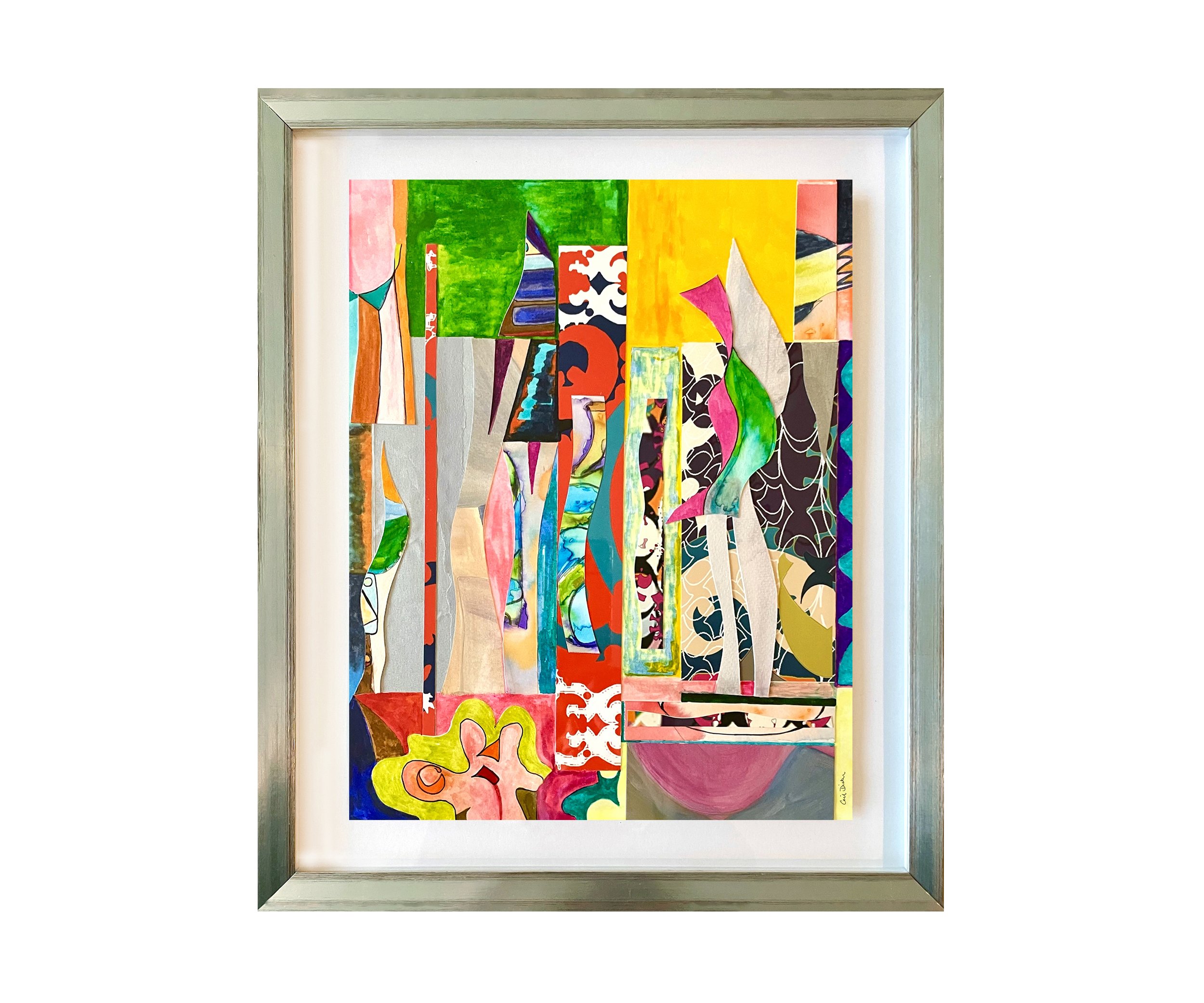 Kiss Me - framed