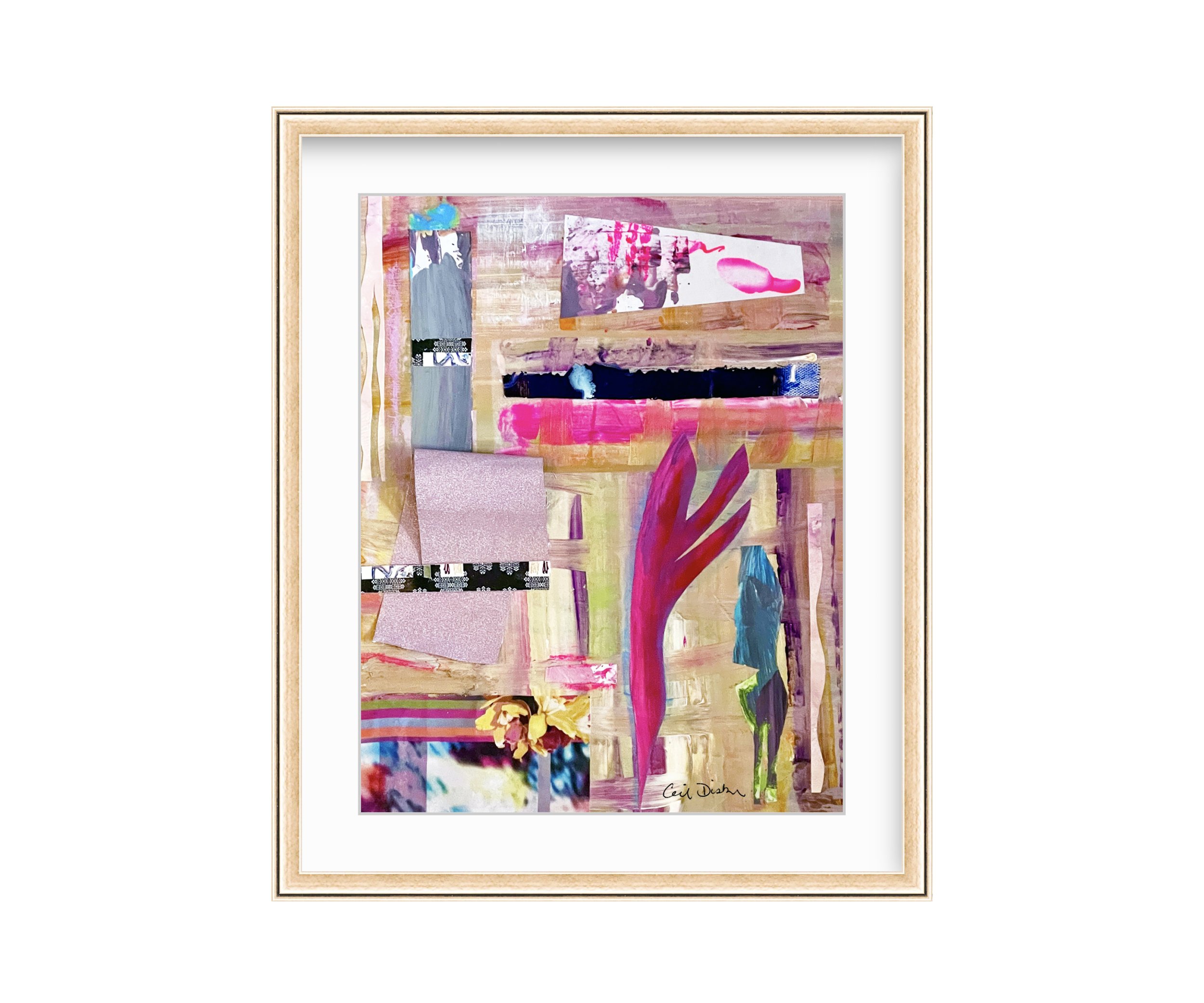Trusting the Universe - rose gold frame