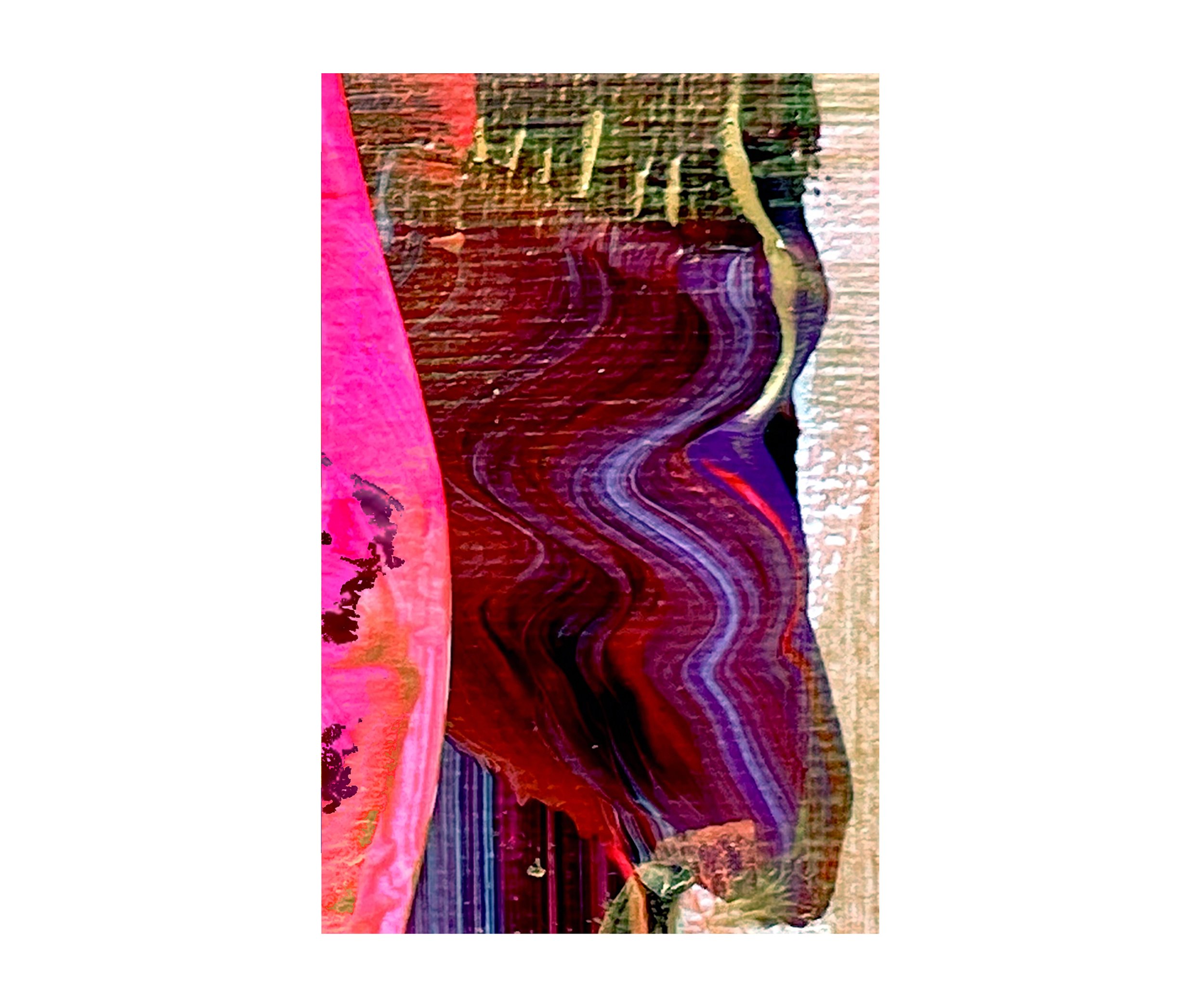 Stand Out, I Feel Love Series, painting print-detail, by Ceil Diskin