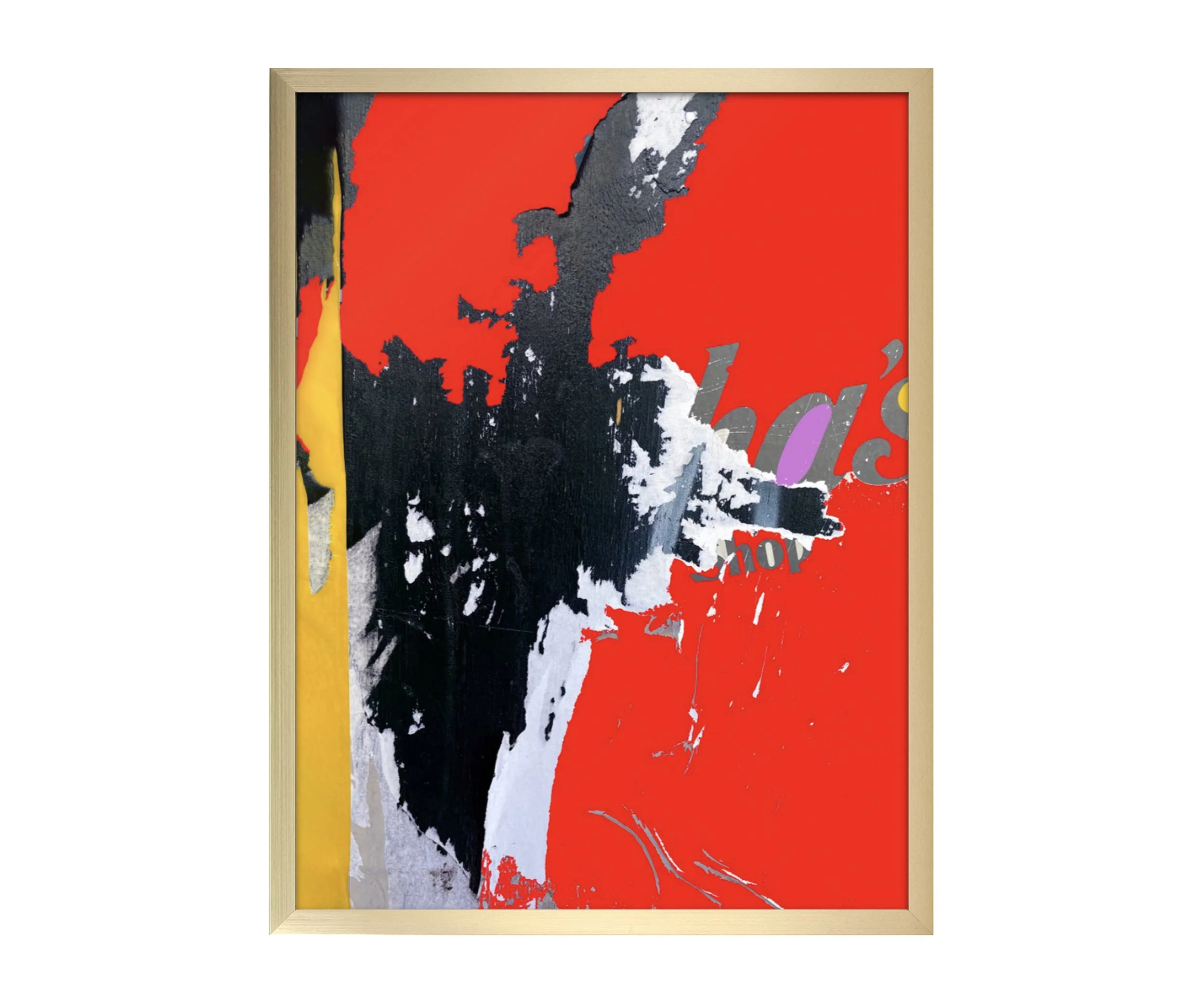 has' Shop, gold frame, by Ceil Diskin