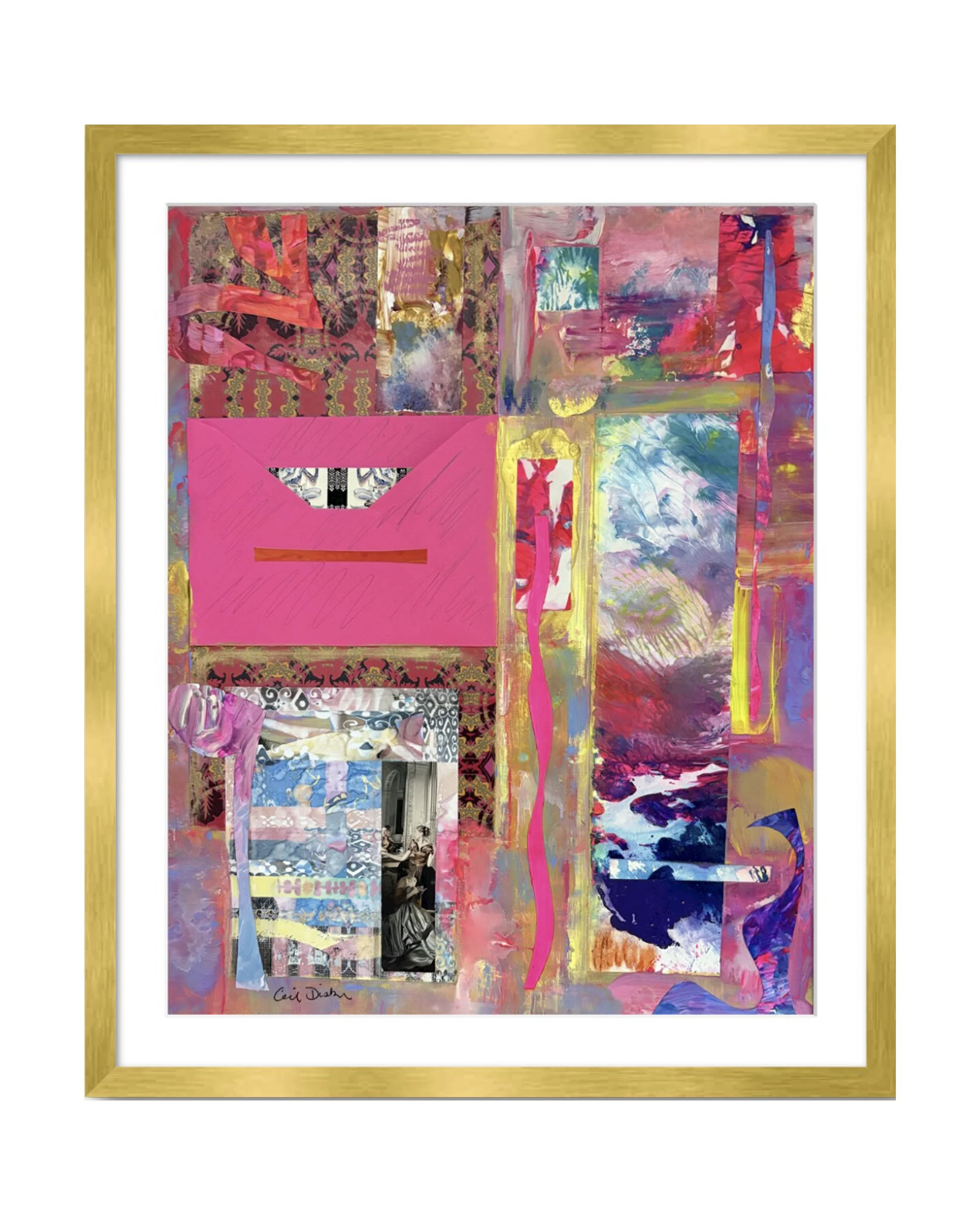 Bringing With Us - Everything That Was left Behind - mat & frame