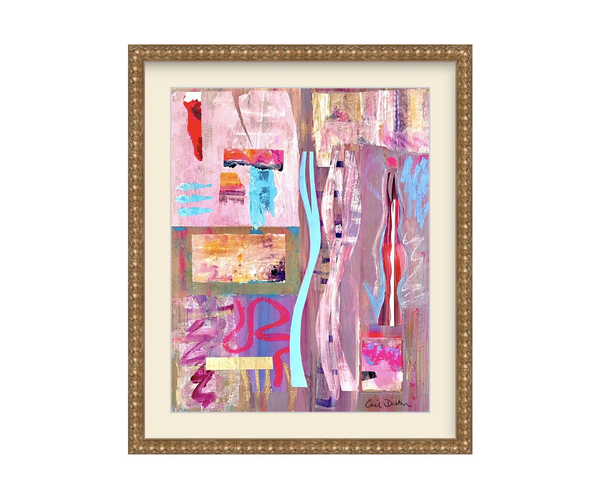 Miracle Road - gold frame