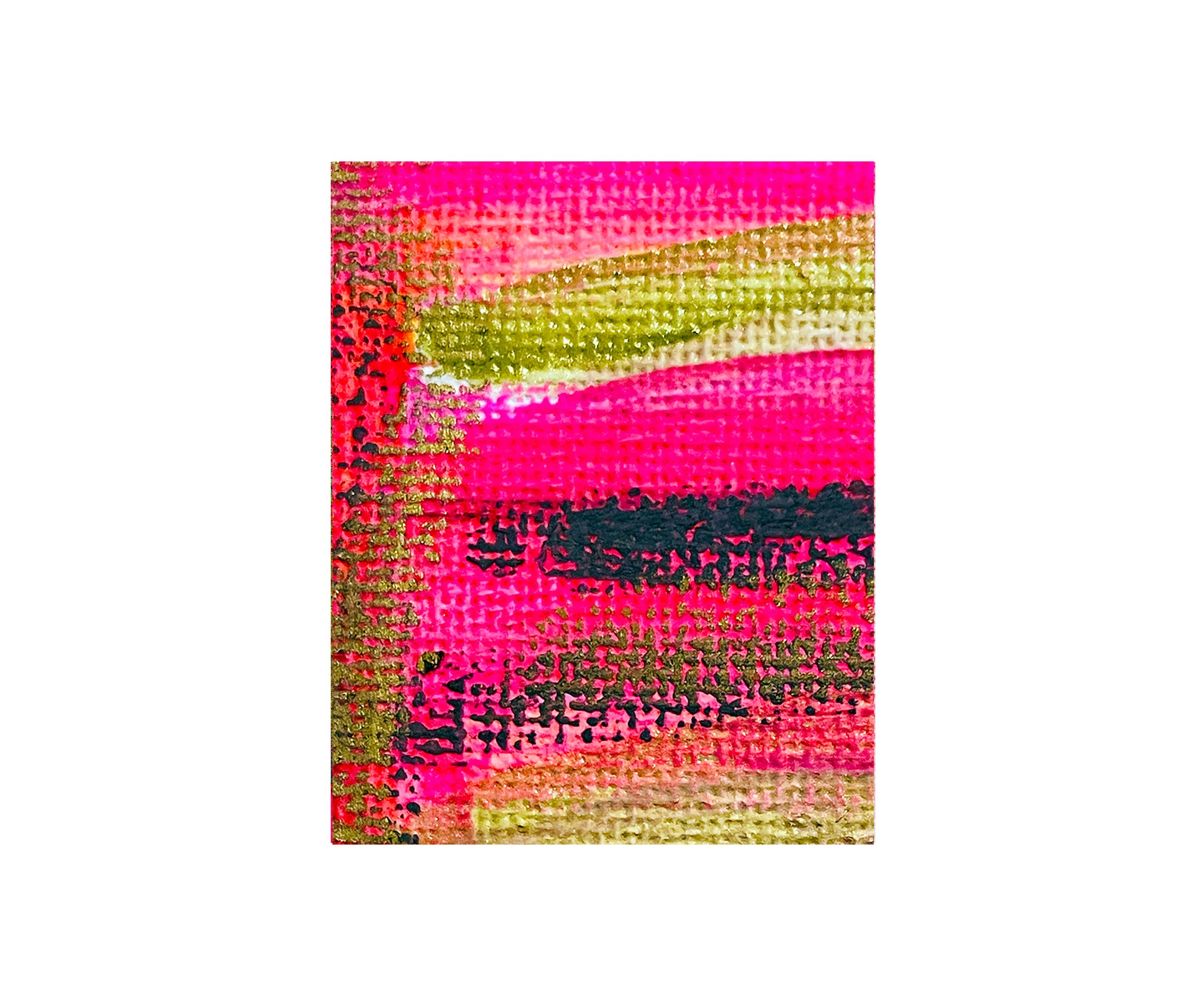 Can't Play If You're Not In The Game, HOT-TO-GO Series, painting print-detail, by Ceil Diskin