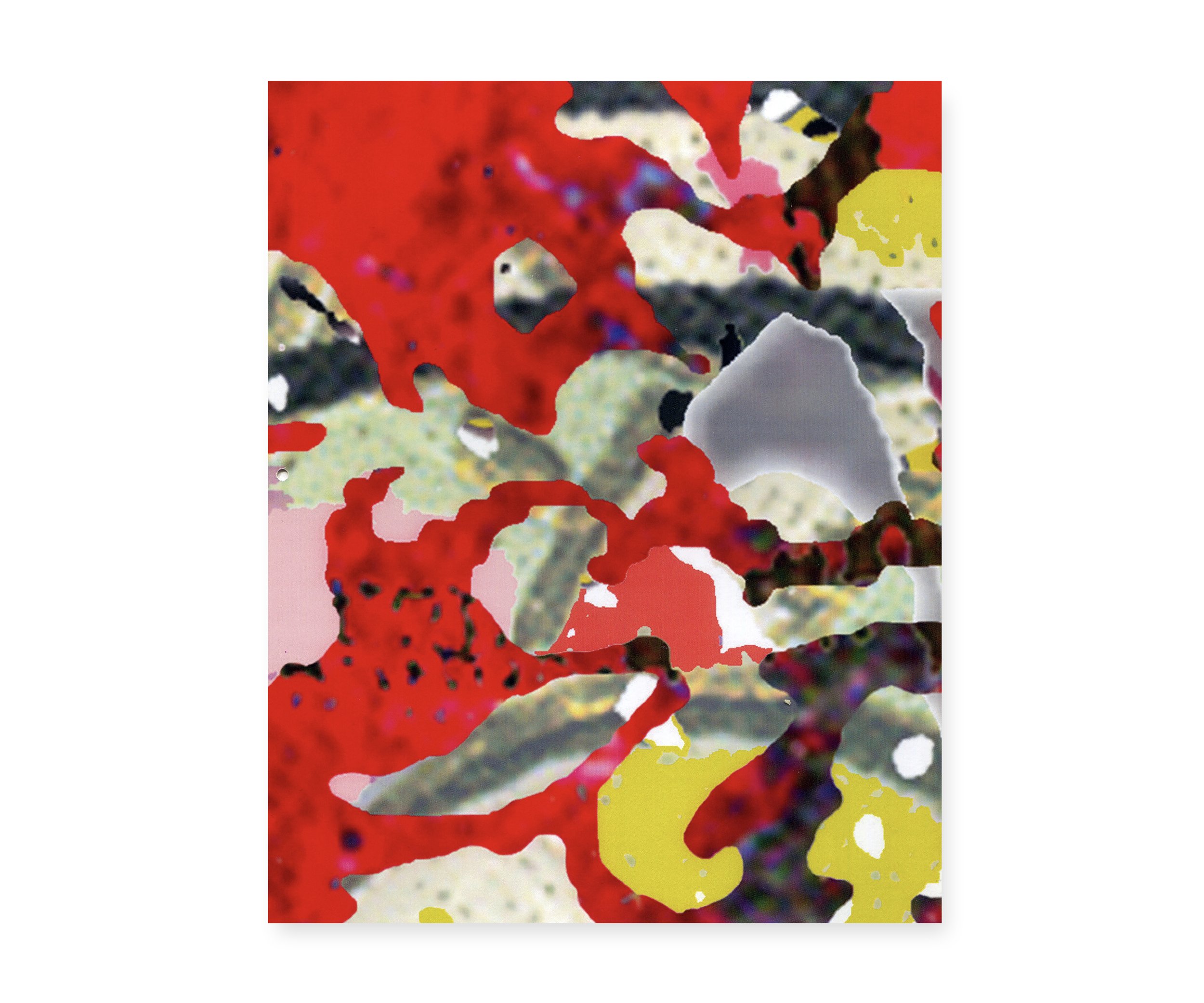 Relevant, digital collage print