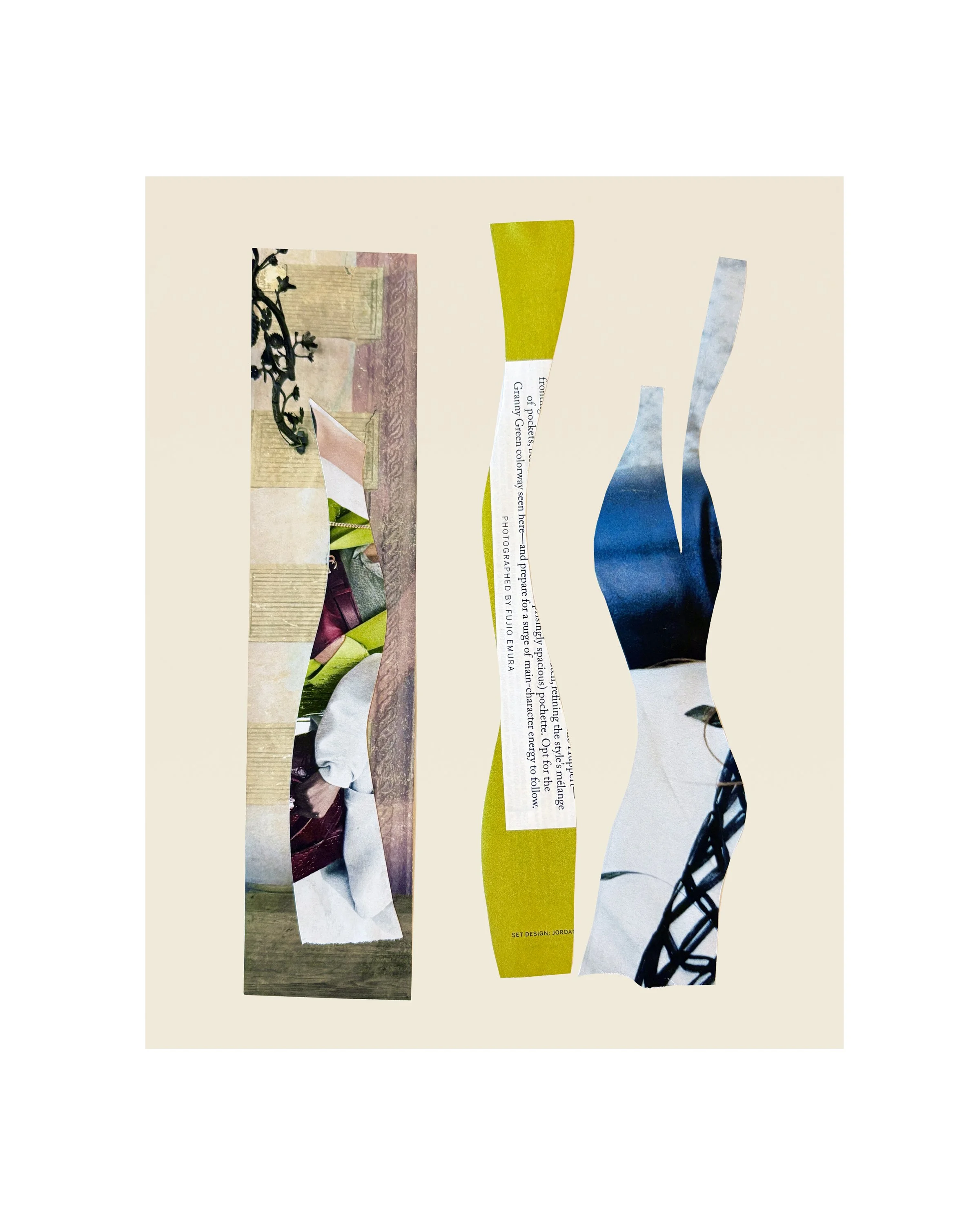 Let’s Go Now. 8x10 collage print. Ceil Diskin-2025.