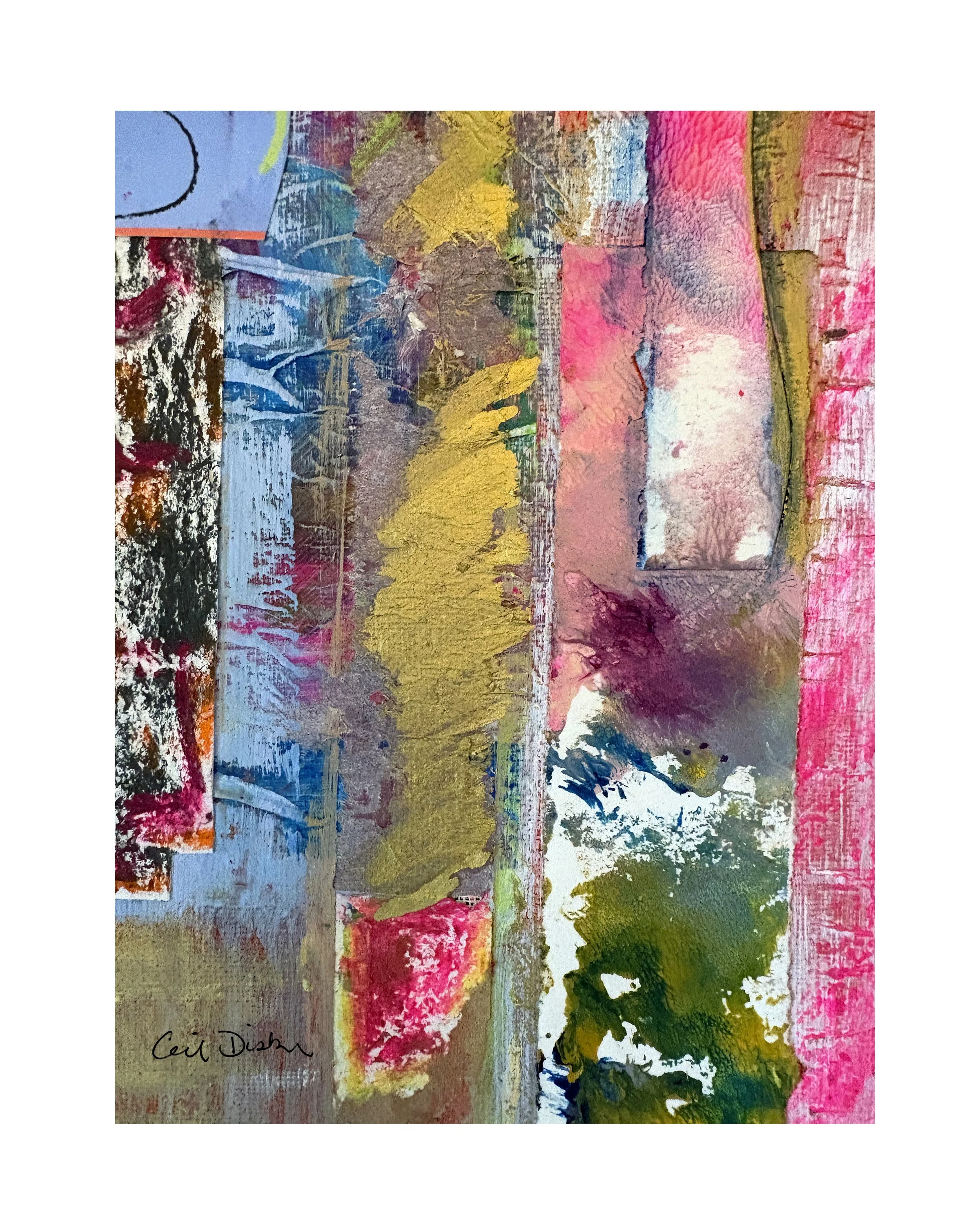 Back To The Garden. 9x12 Giclée print. Ceil Diskin 2025. (Copy)