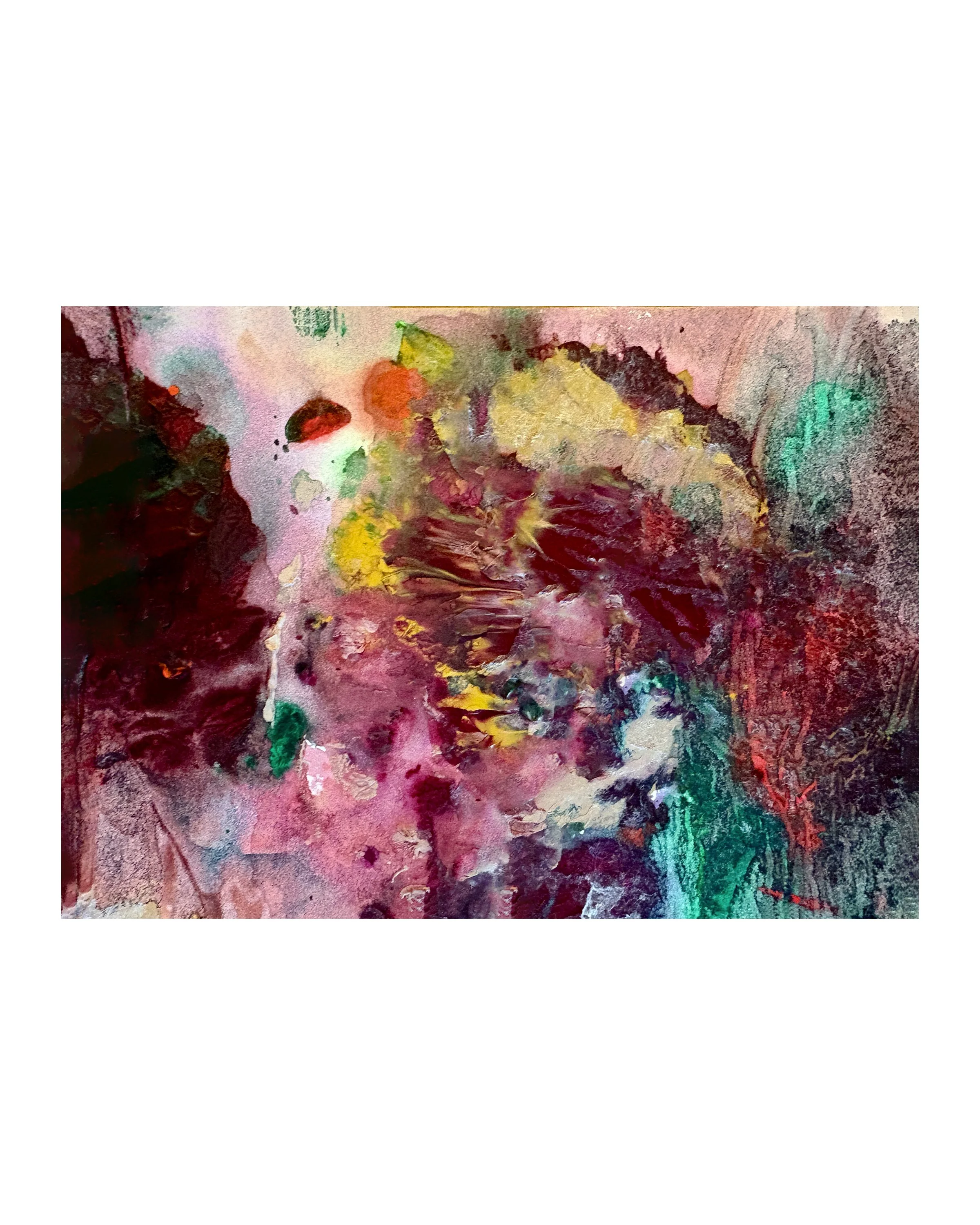 Gulliver_7x5 acrylic painting on paper_Ceil Diskin 2026