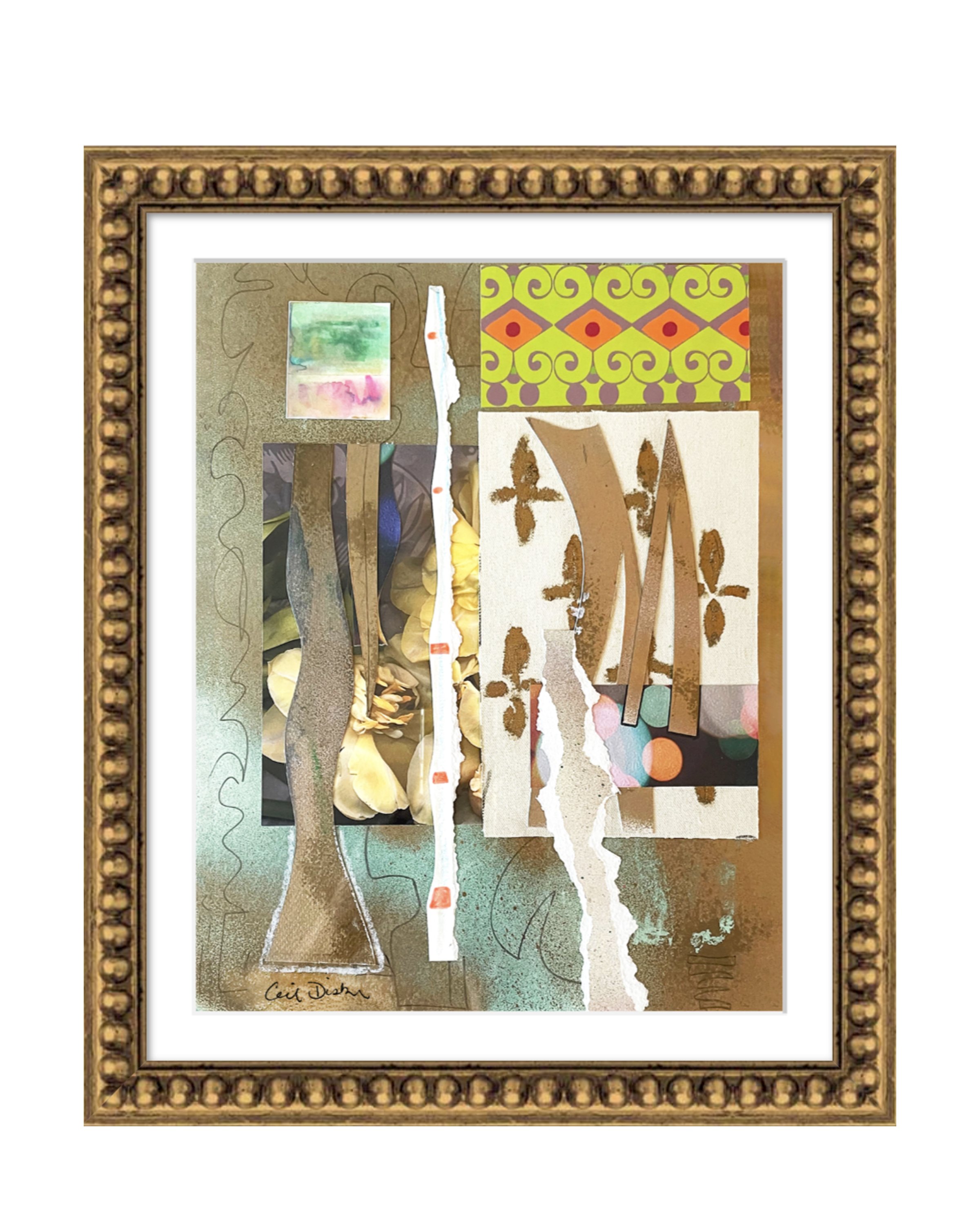 King of Swords, framed, by Ceil Diskin