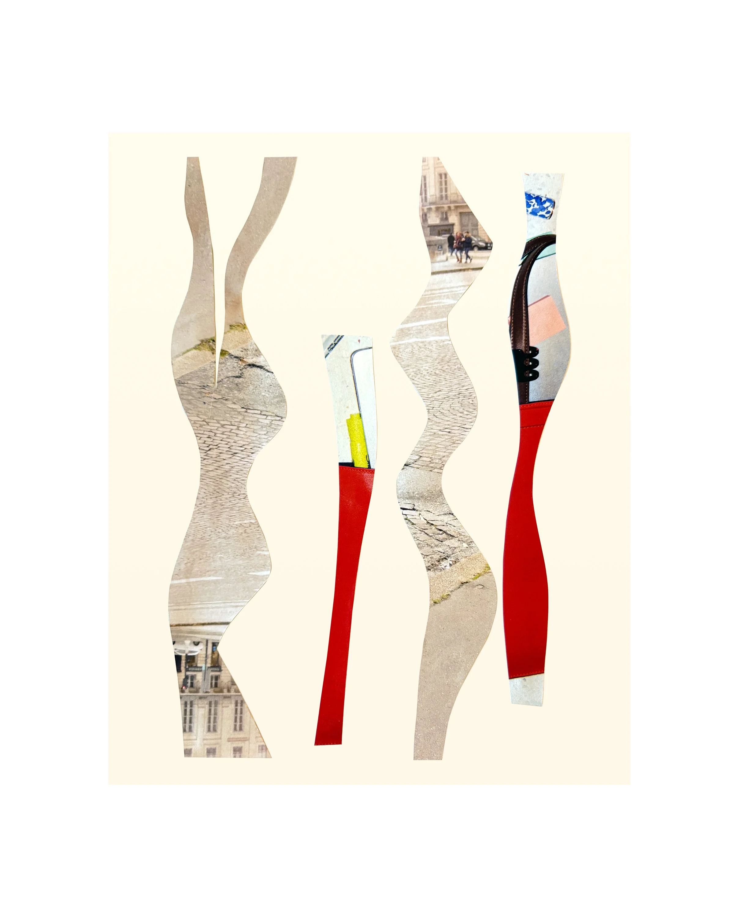 All Of Us. 8x10 collage print. Ceil Diskin-2025.