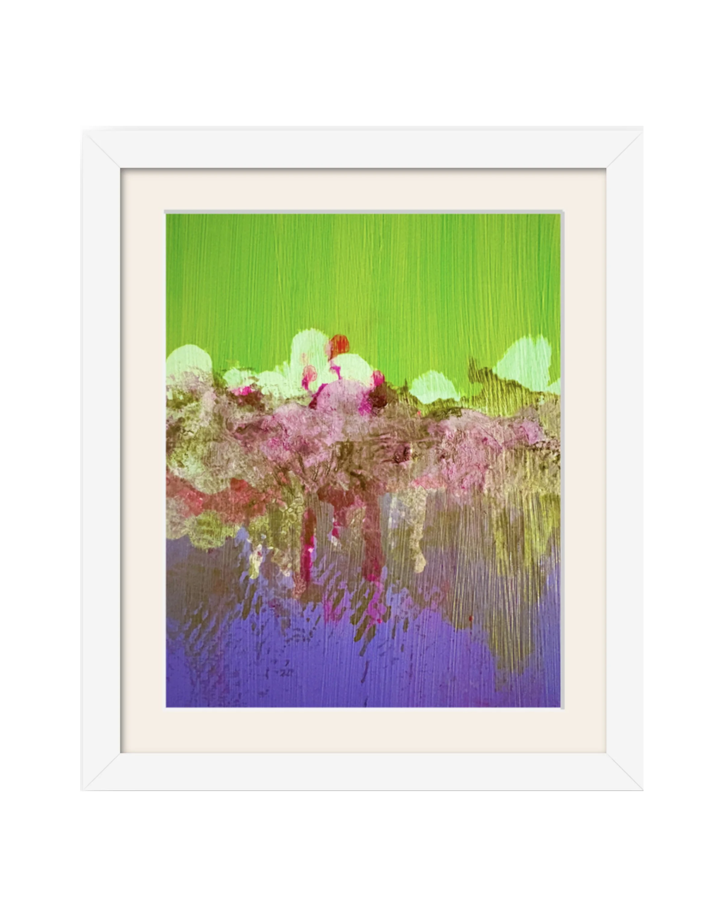 Giverny, 8x10 Giclée print, matted & framed. Ceil Diskin 2026.