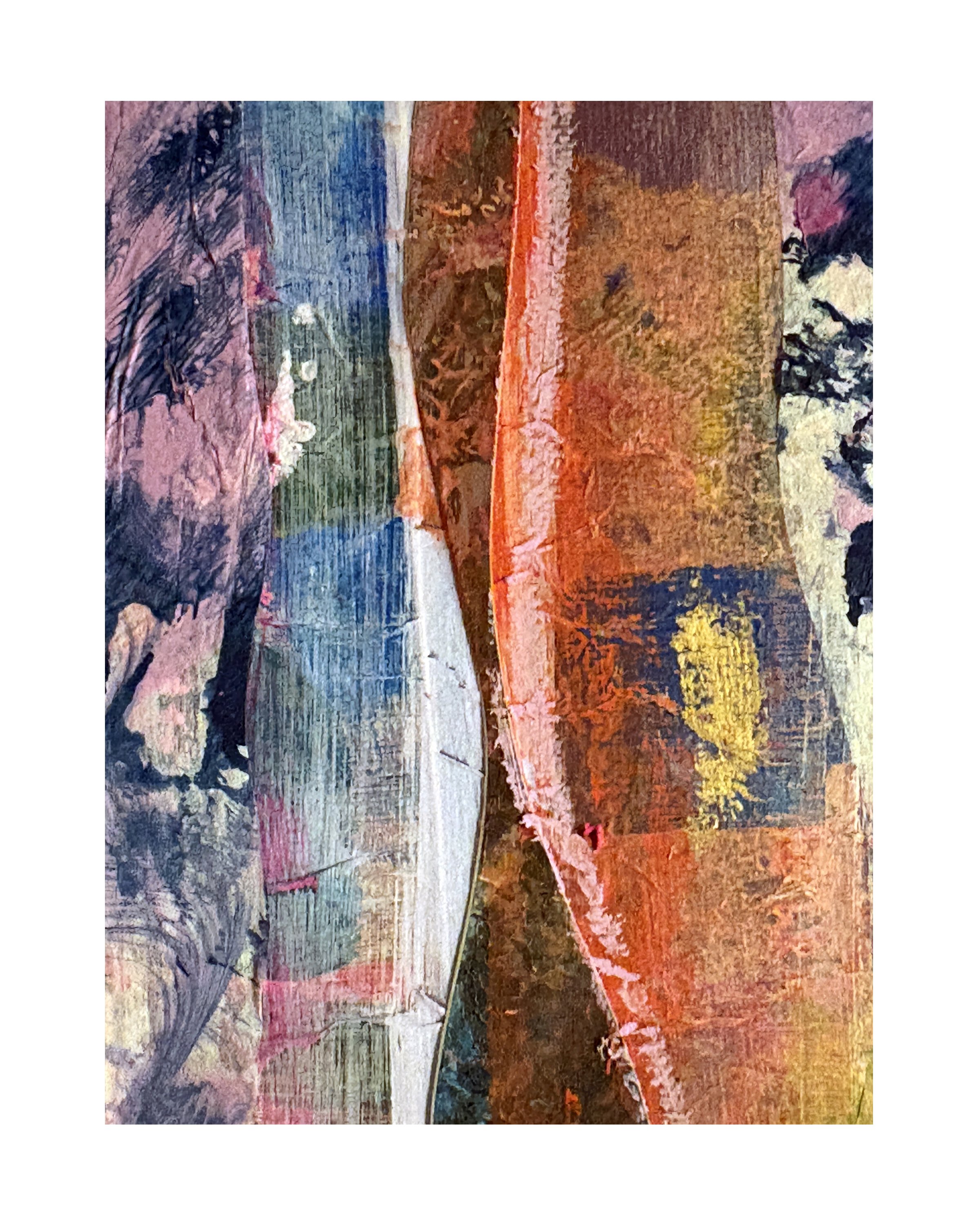 Out The Back Door. 9x12 Giclée print. Ceil Diskin 2025.