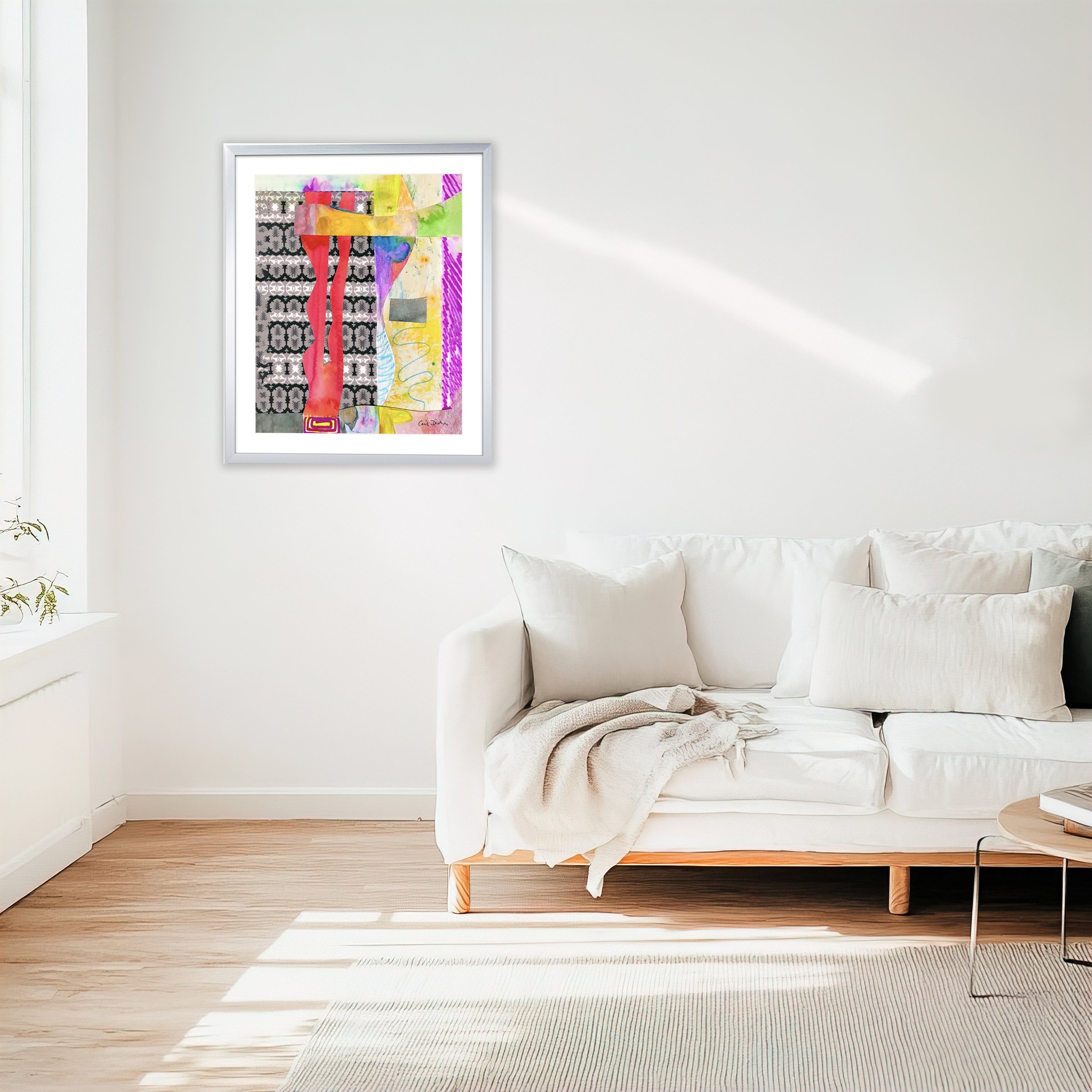 On My Way!, in modern living room, by Ceil Diskin