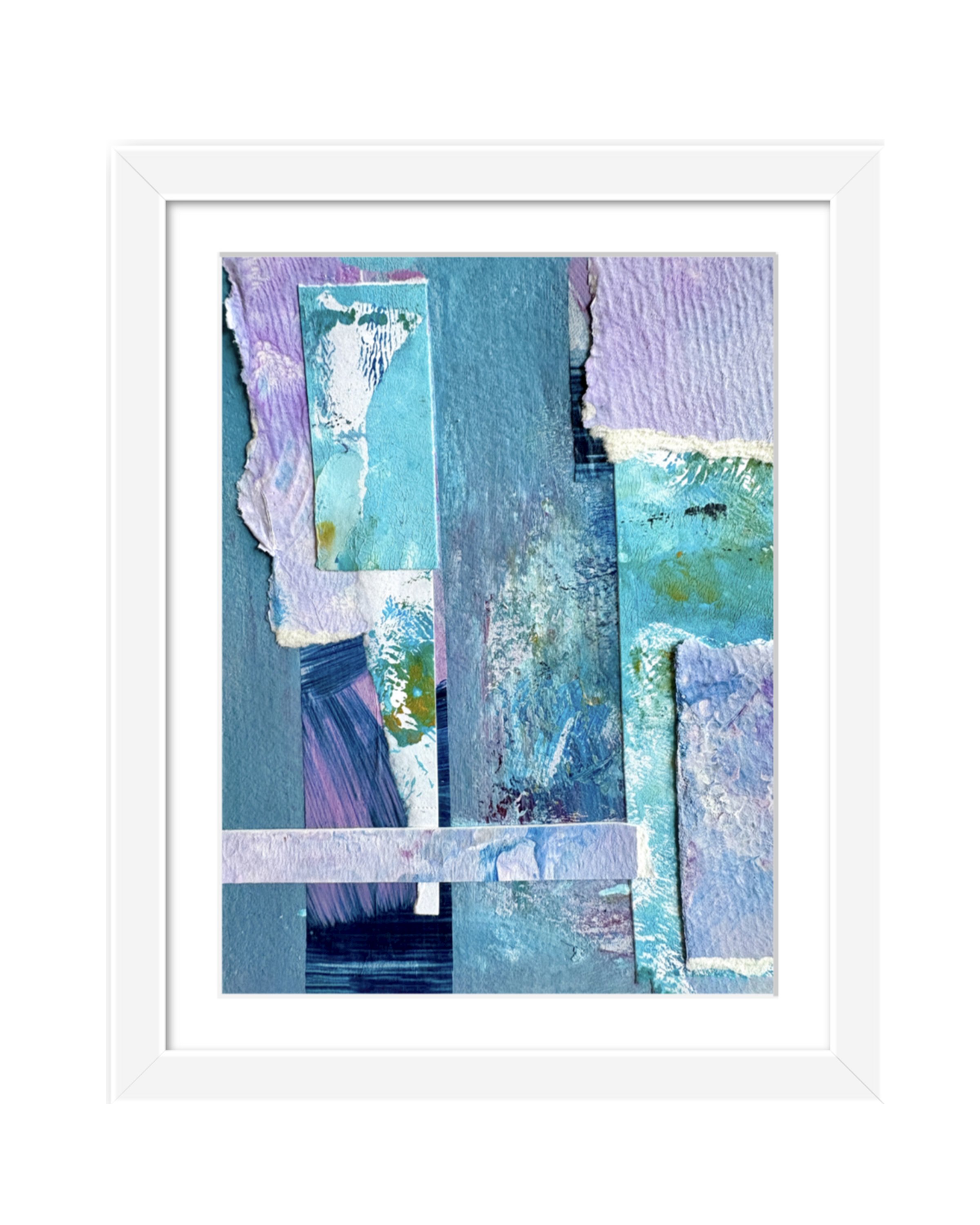 Kismet, 9x12 Giclée print, matted & framed. Ceil Diskin 2025.