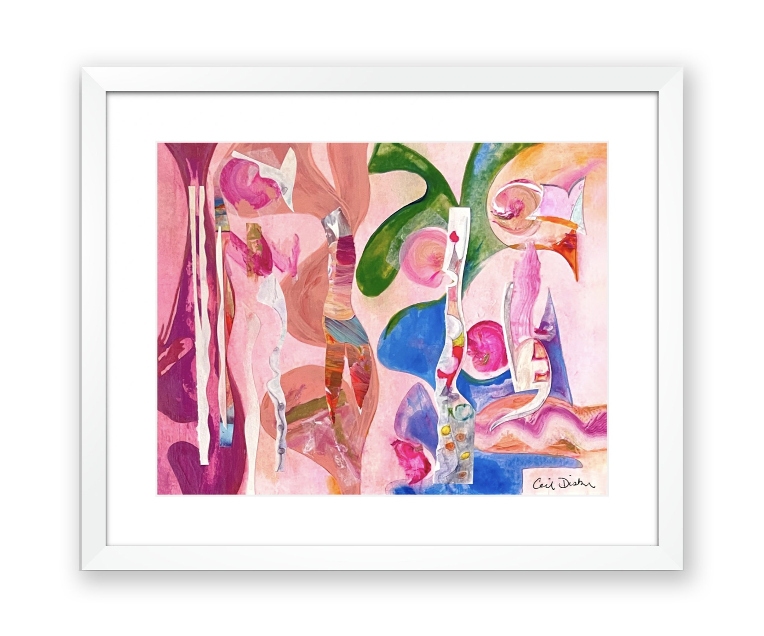 I Know I Love You Better - white frame