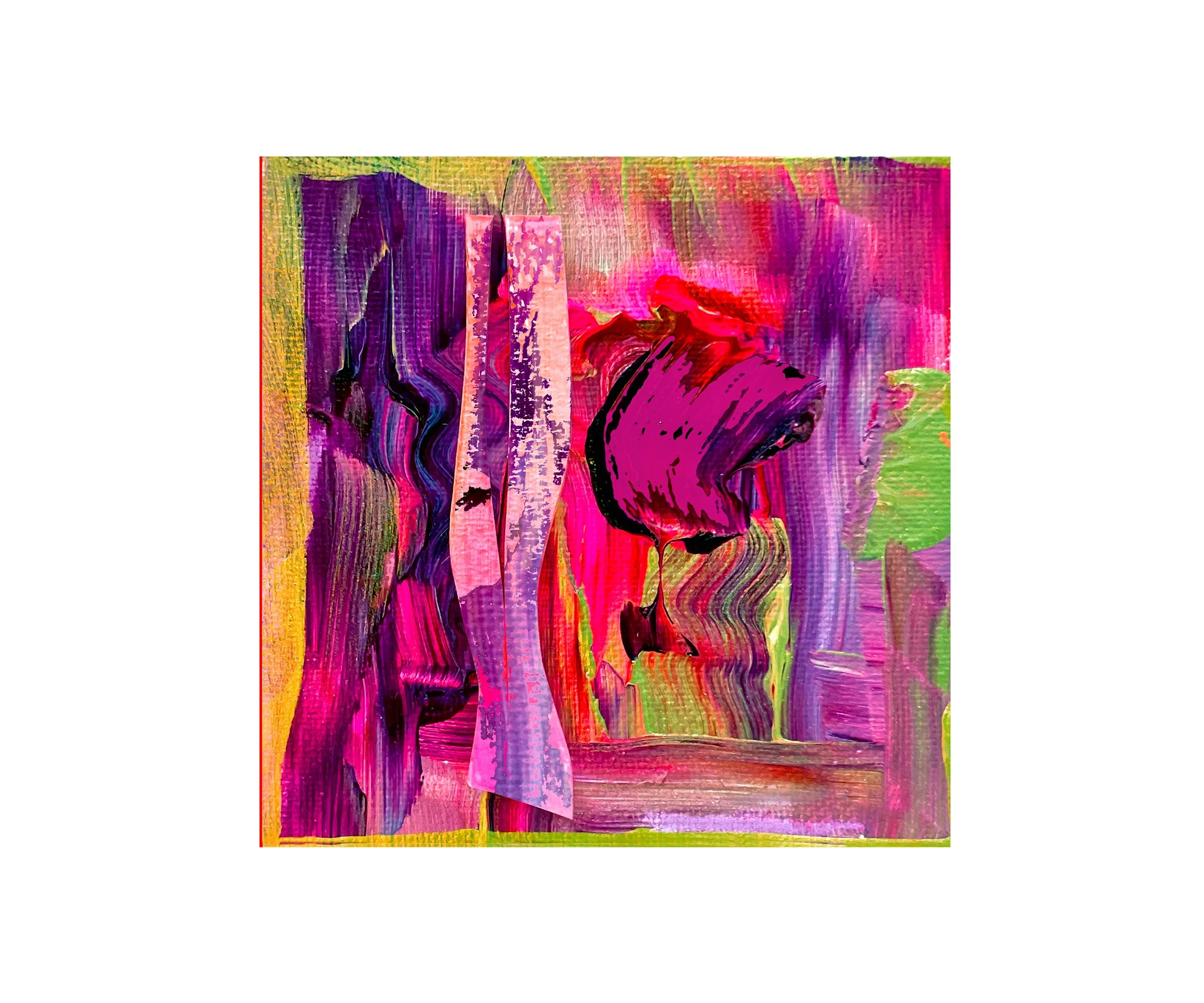 Calling, painting print