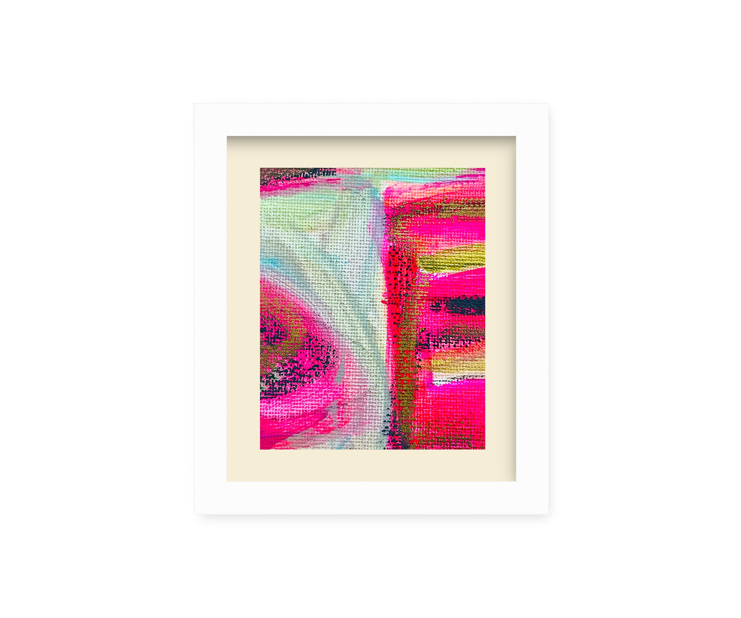 Not Balanced But Making Sense, framed