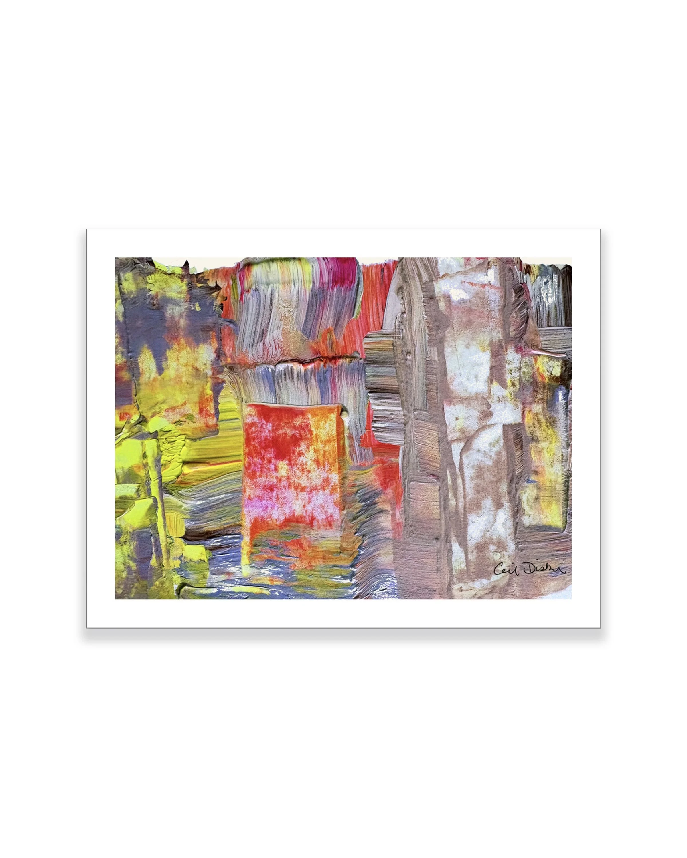 Pip 6x4 hand painted postcard - Ceil Diskin 2026-signed print