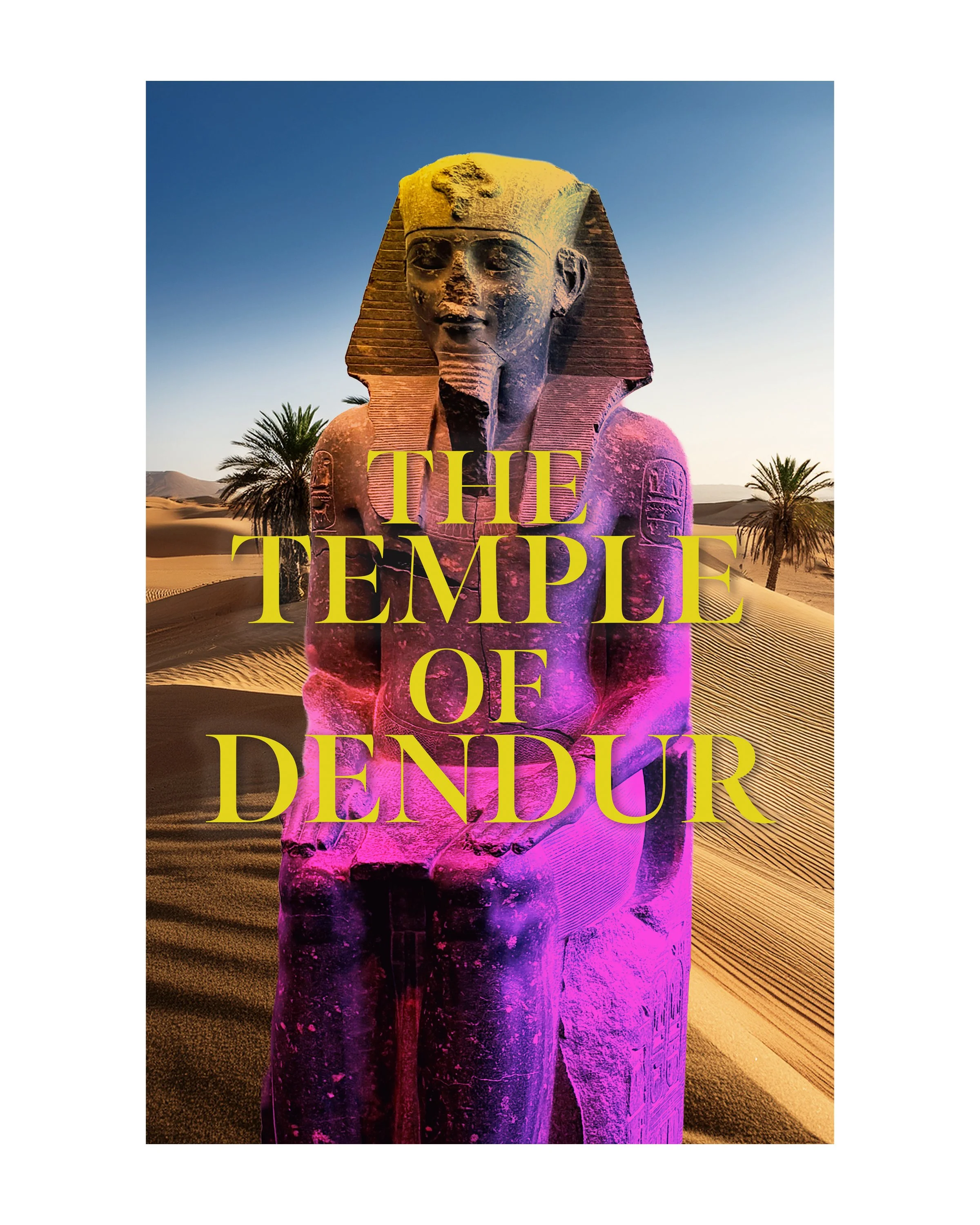 The Temple of Dendur Poster