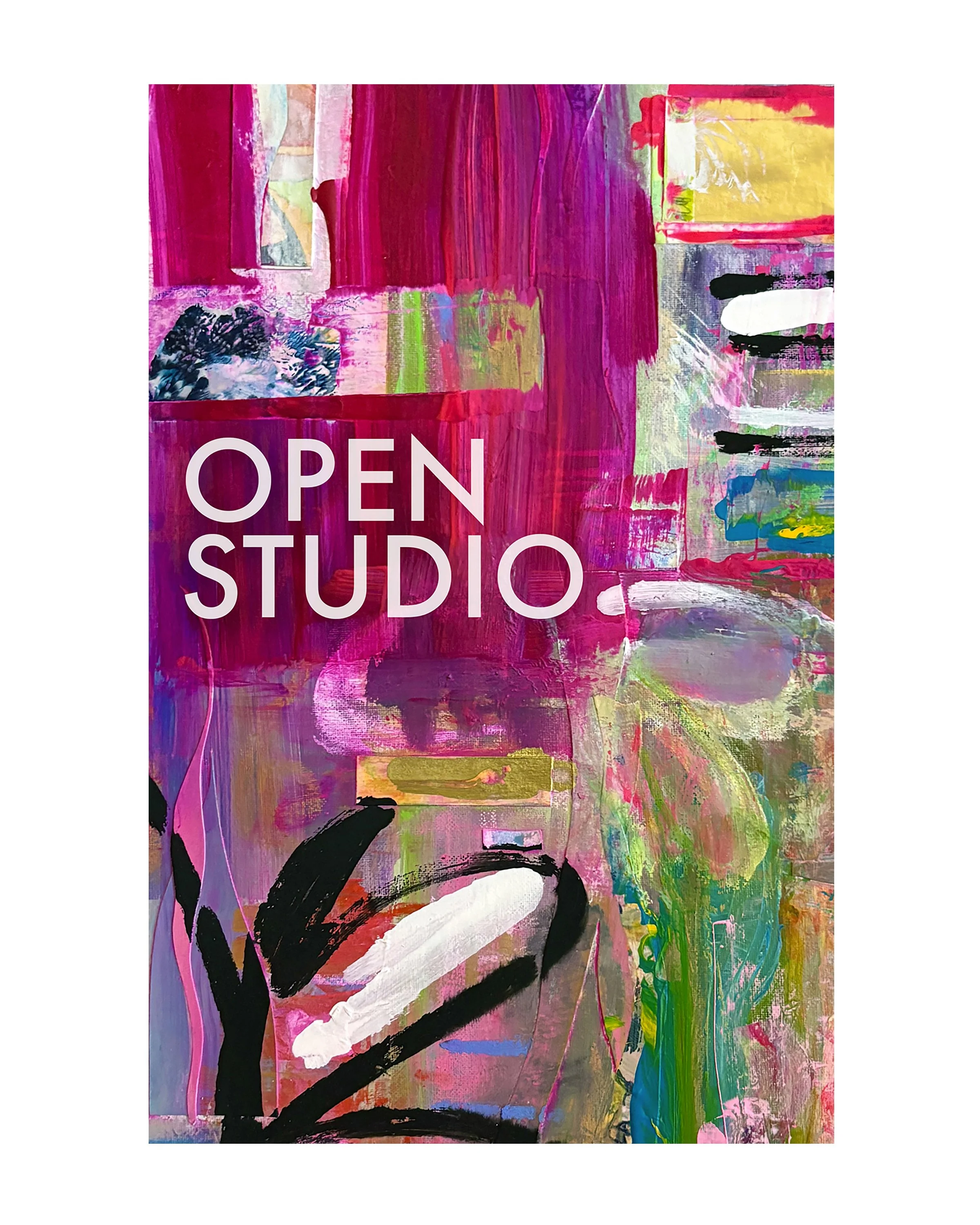 Open Studio poster 11x17