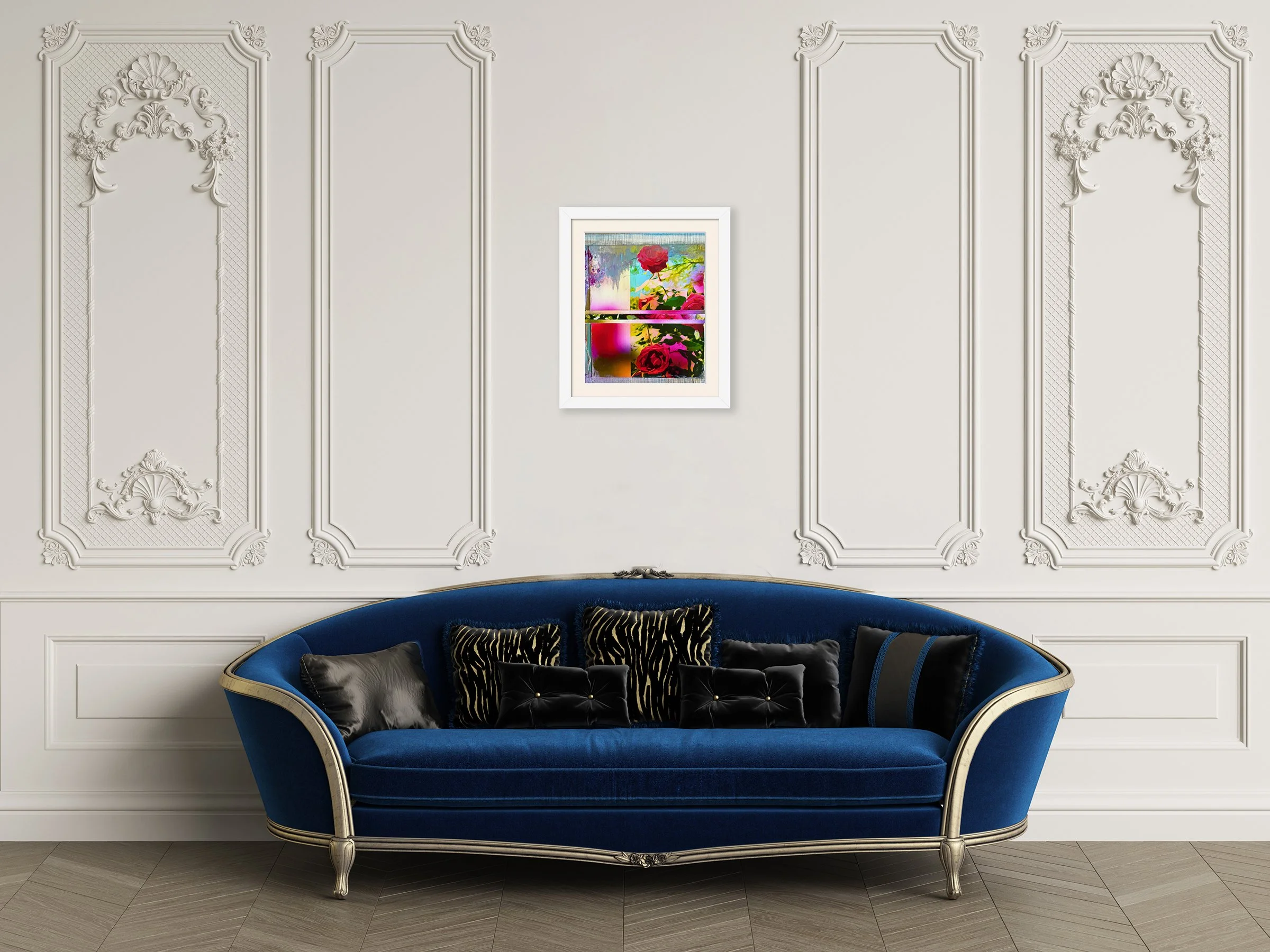 Lula Mae, 8x10 Giclée print, matted & framed, in scene. Ceil Diskin 2026.