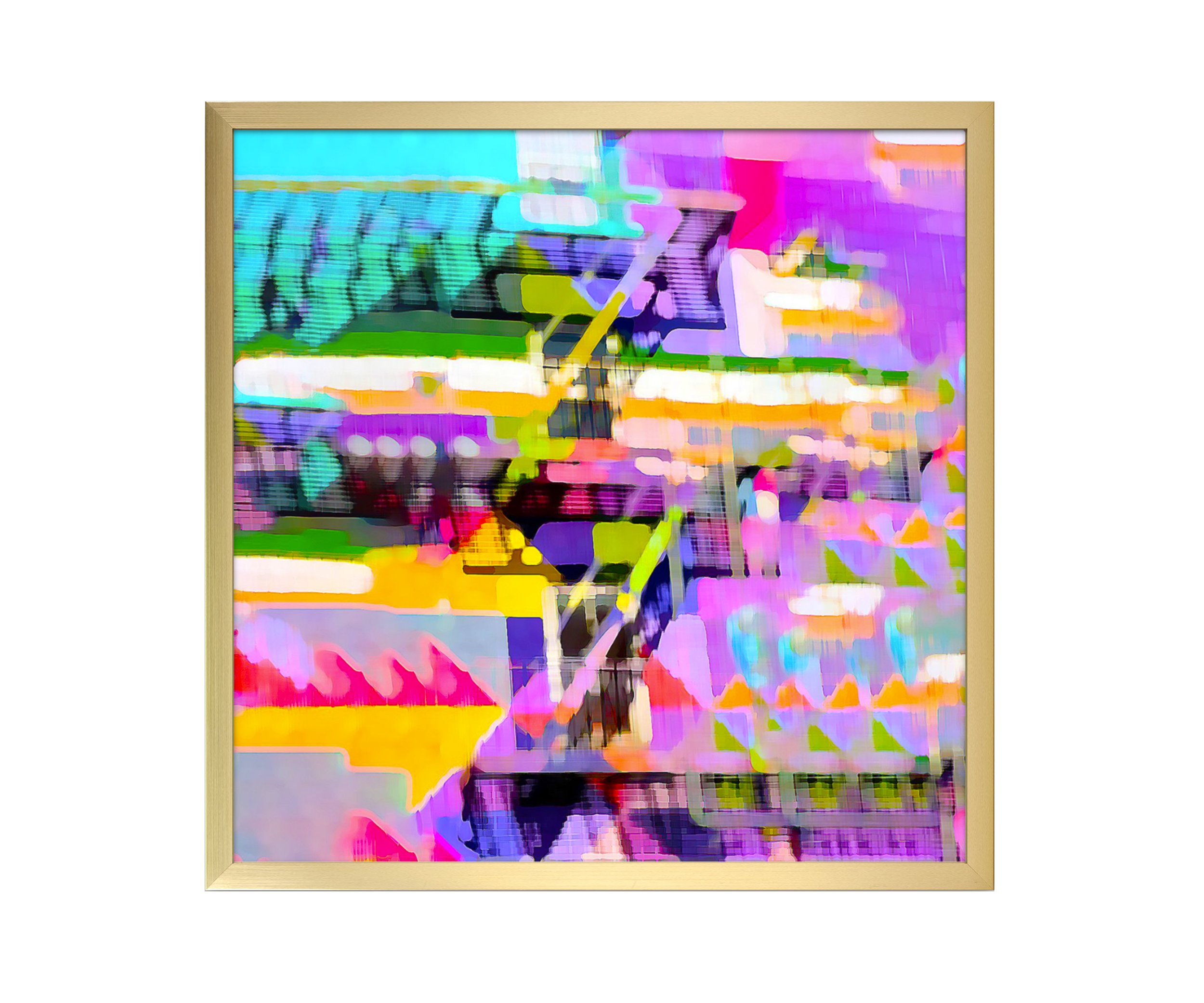 Fire Escape, framed