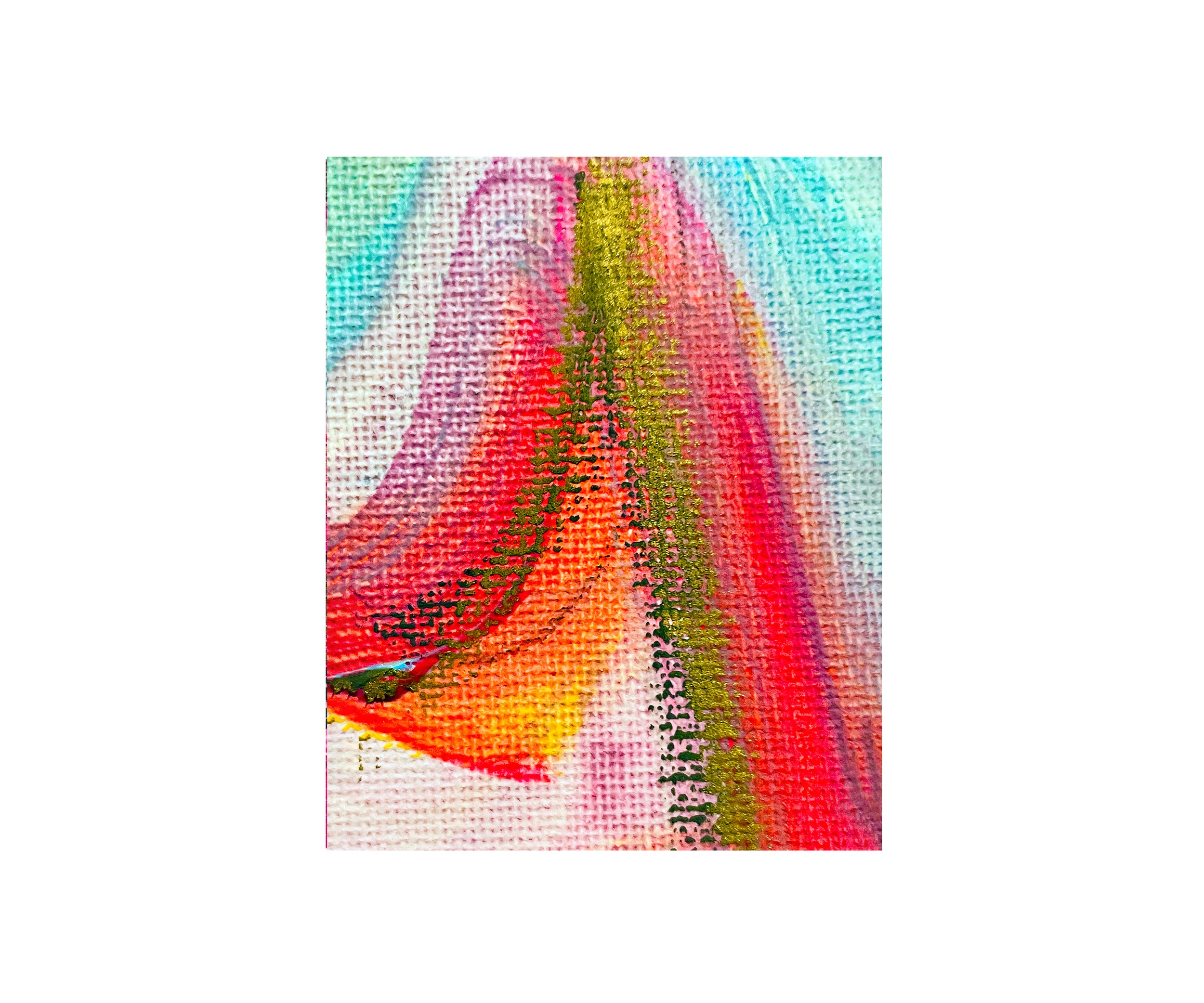Tell Me A Story, HOT-TO-GO Series, painting print, by Ceil Diskin