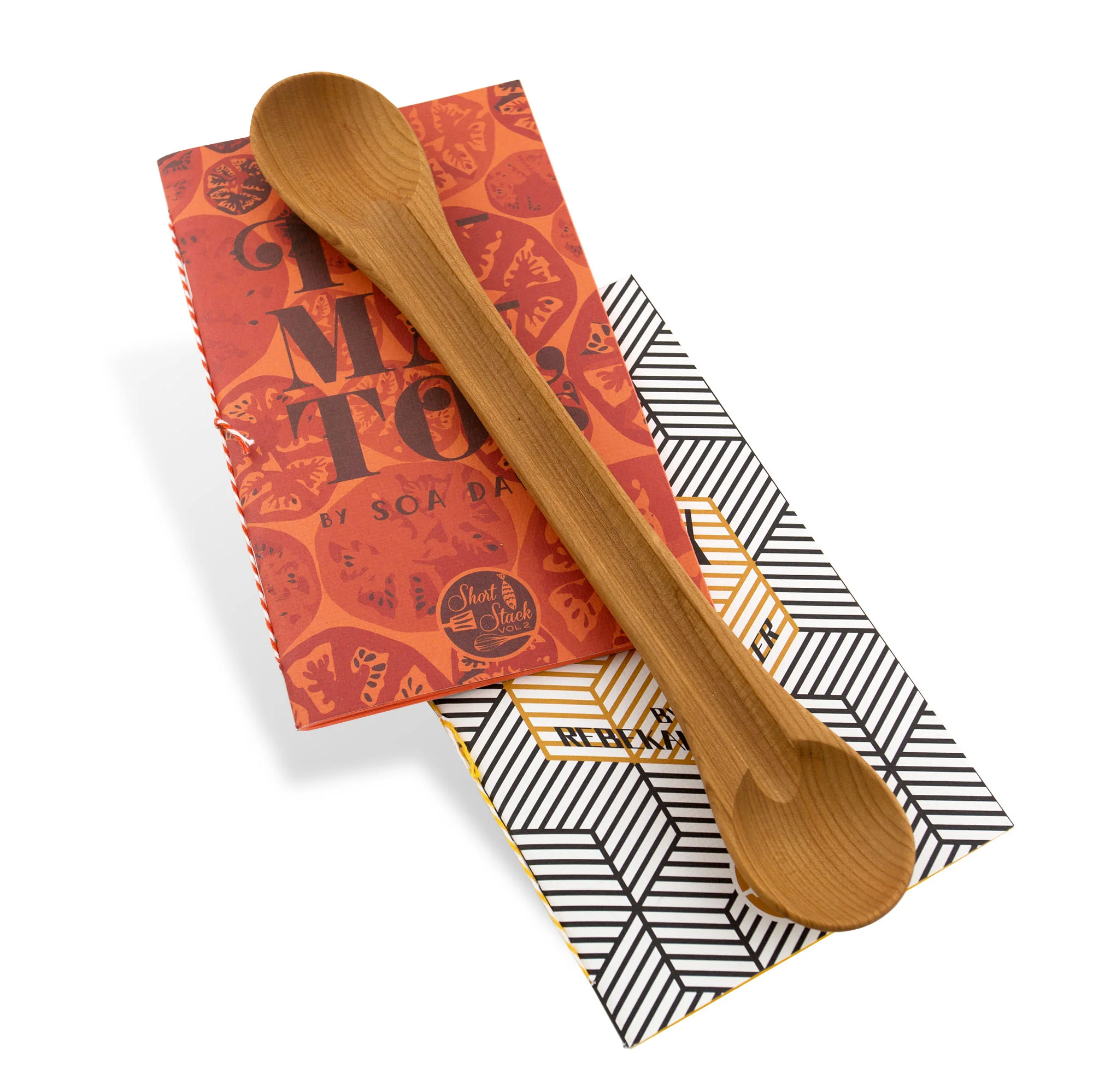 Jonathan's Spoons Wooden Tasting Spoon with Dual Ends