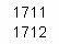 St Bees Tithe Book 1711 to 1714