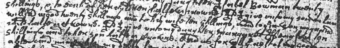 Will of William Dickinson 1677