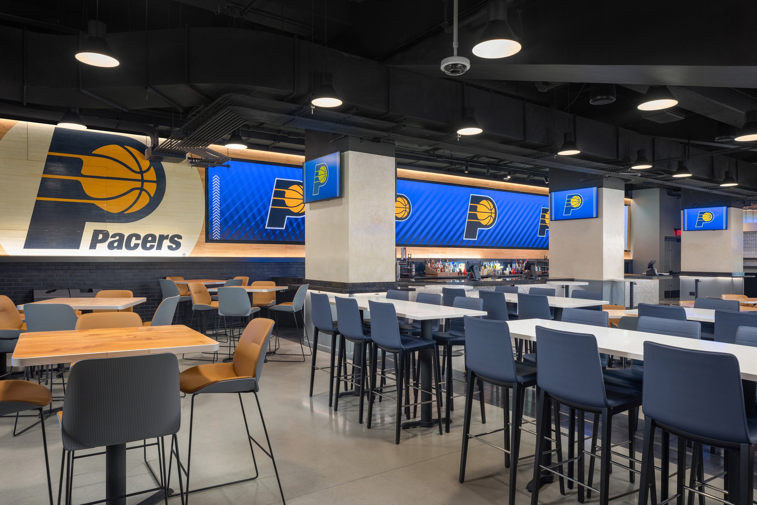 Architectural Photography of Indiana Pacers Gainbridge Fieldhouse Indianapolis 01