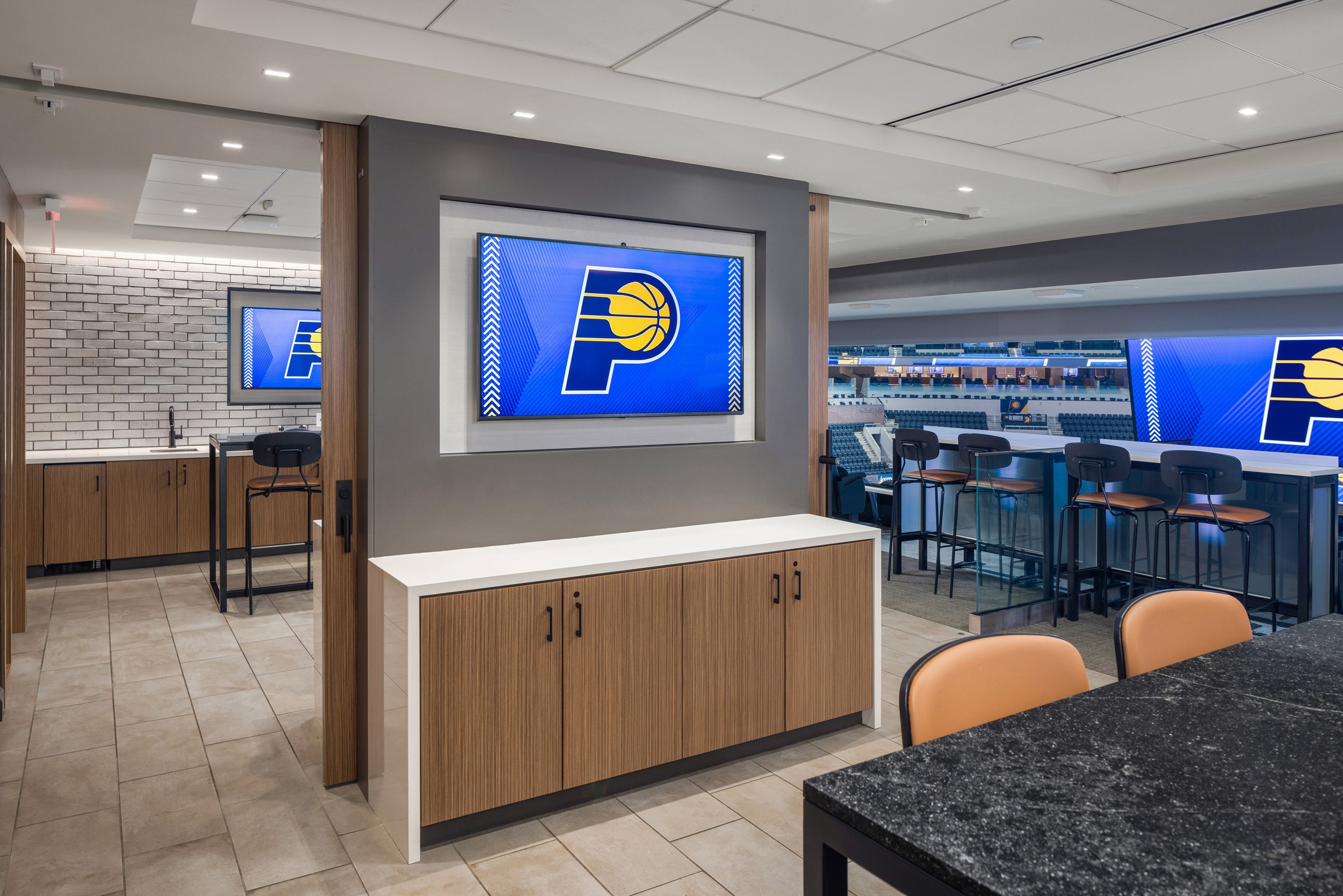Architectural Photography of Indiana Pacers Gainbridge Fieldhouse Indianapolis 04