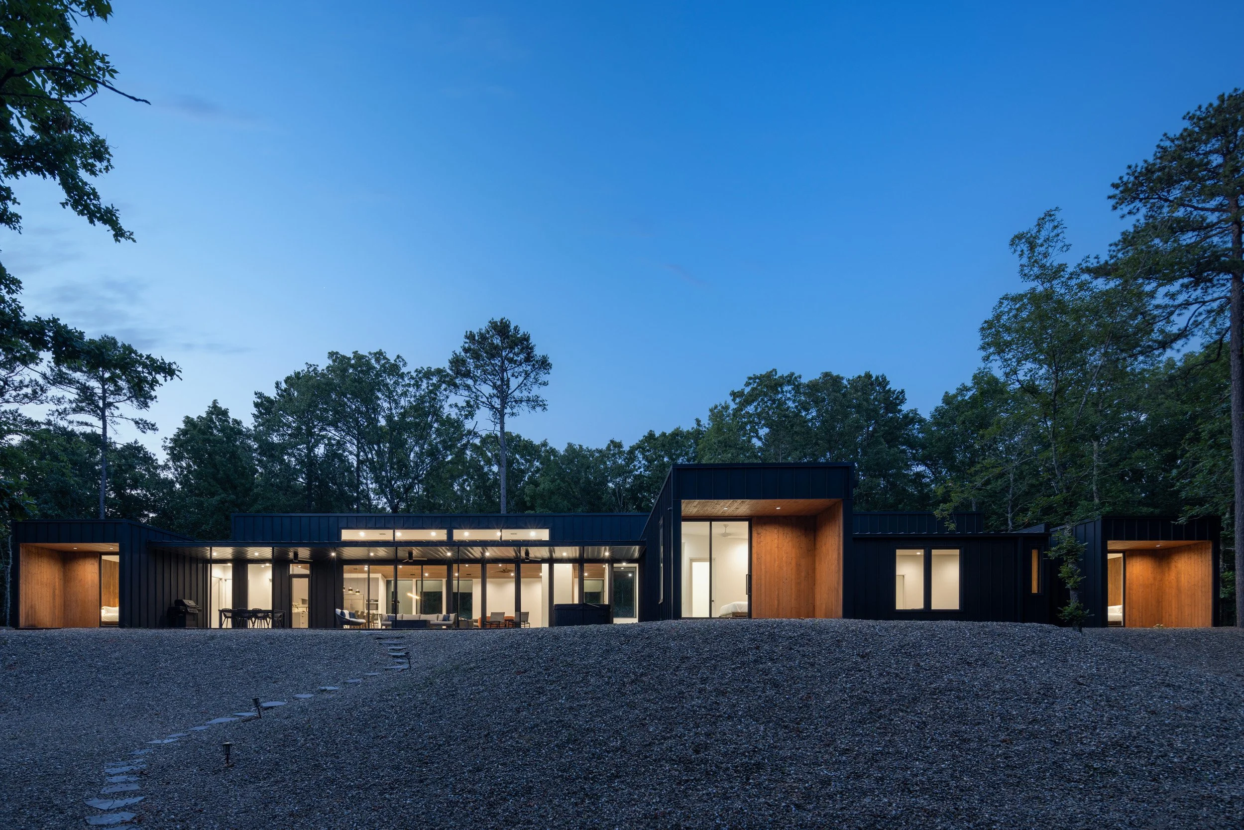 Architectural Photography of Modern Cabin Beavers Bend 06