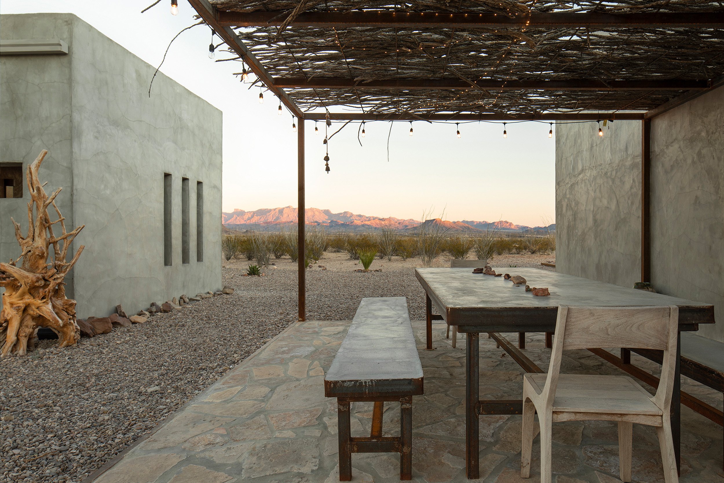 Hospitality Architectural Photography of Willow House in Terlingua, Texas 03