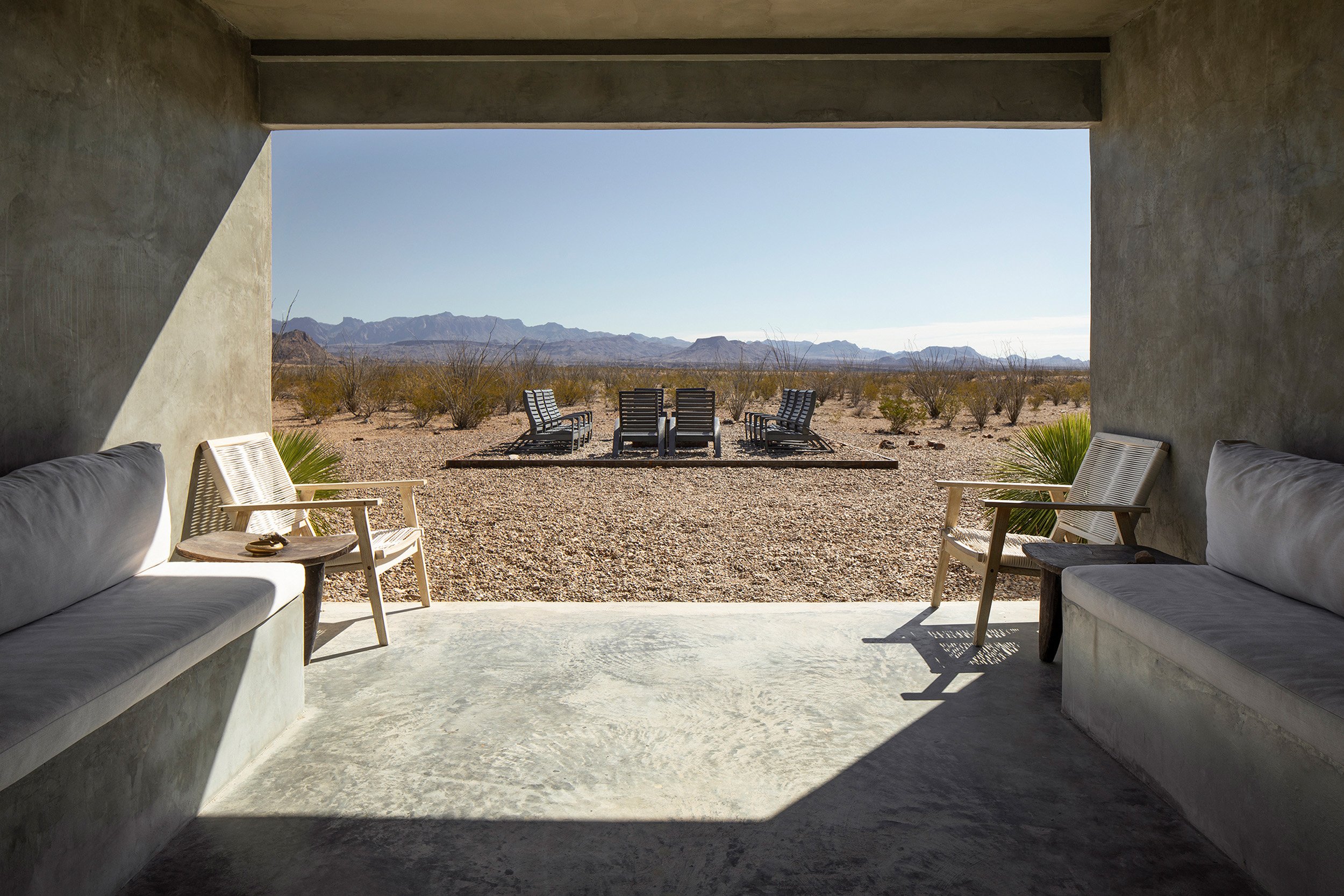 Hospitality Architectural Photography of Willow House in Terlingua, Texas 05