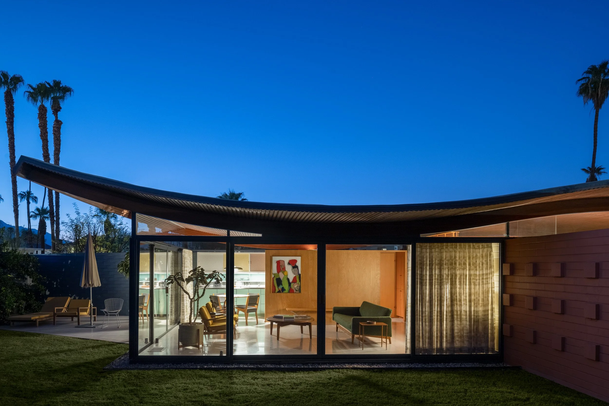 Residential Architectural Photographer Wave House Palm Springs 03