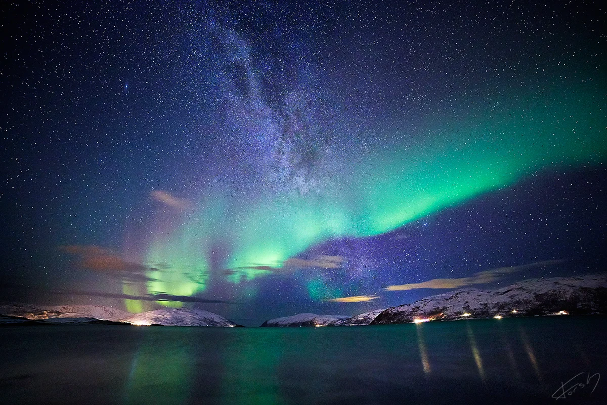 Aurora, sjø og melk #3