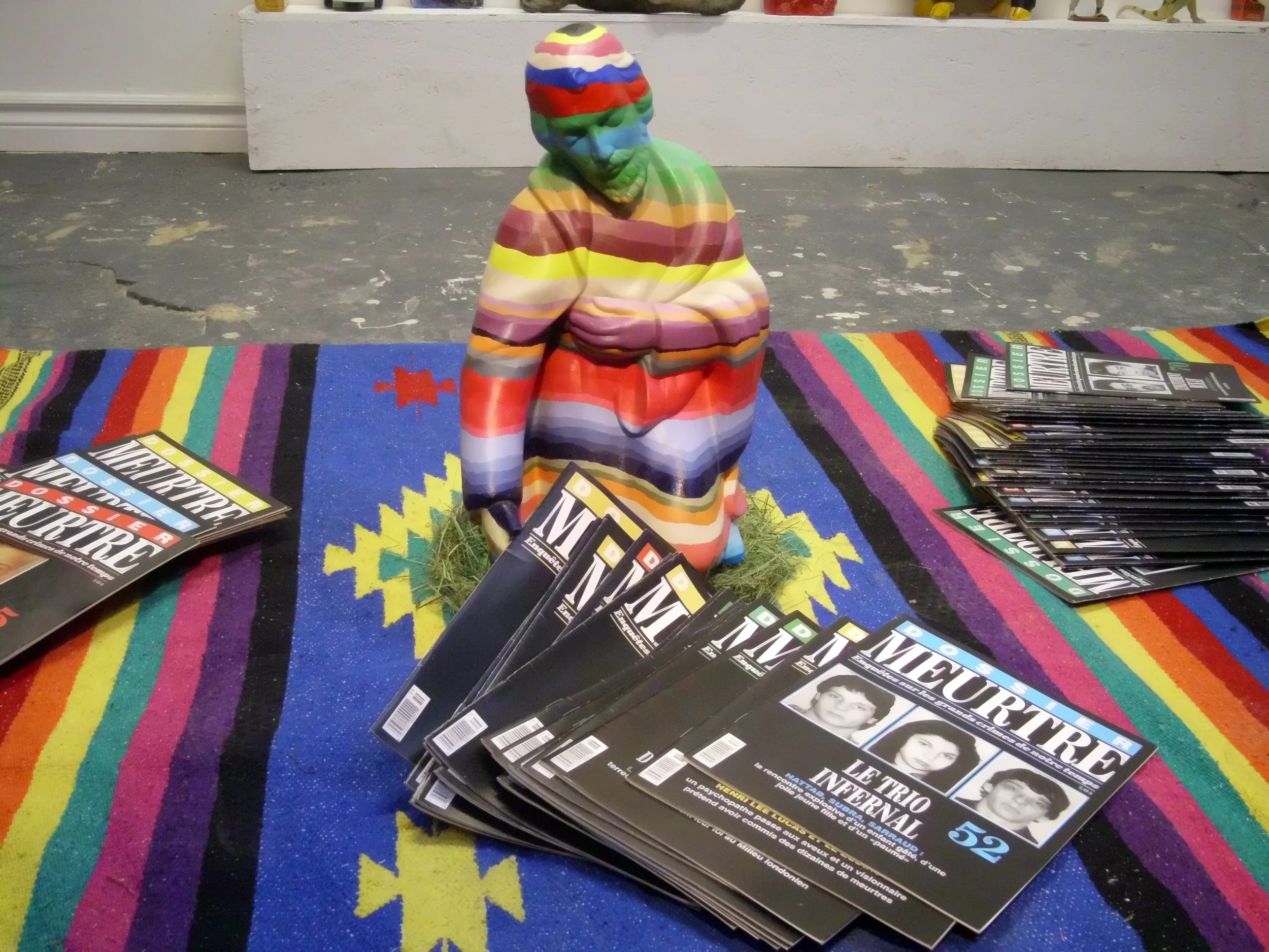 Détail Joseph, Décembre 2015, FAT Gallery, Montréal, en collaboration avec David Bellemare