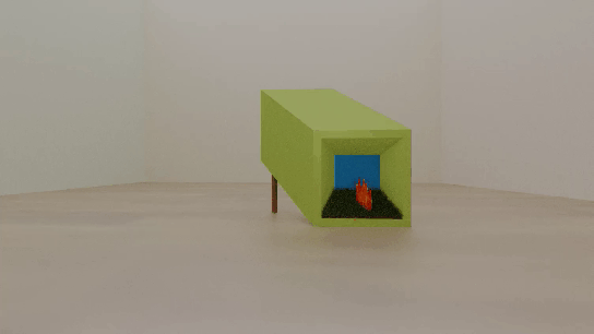 Perspectives, 2019, virtual sculpture (gif form) 