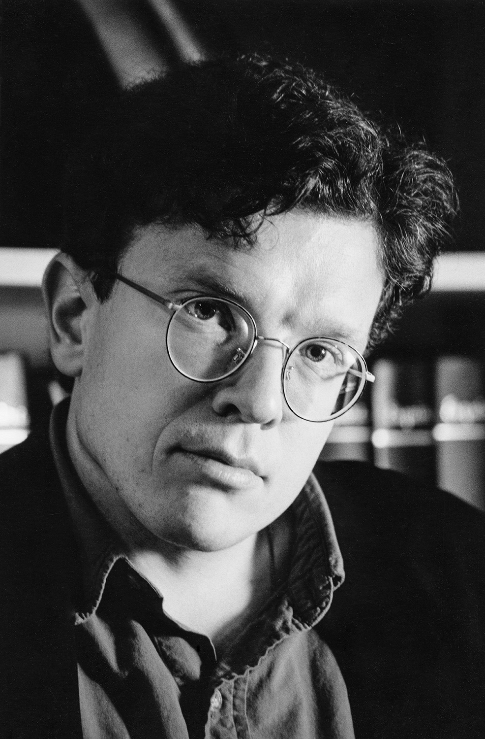 Tad Friend. Staff Writer, The New Yorker . One of the aforementioned can-you-fog-this-mirror-great-you’re-it contributing editor photos. I remember Tad as having completely zero affect. His sleeve once brushed a candle at a party, and caught fire.