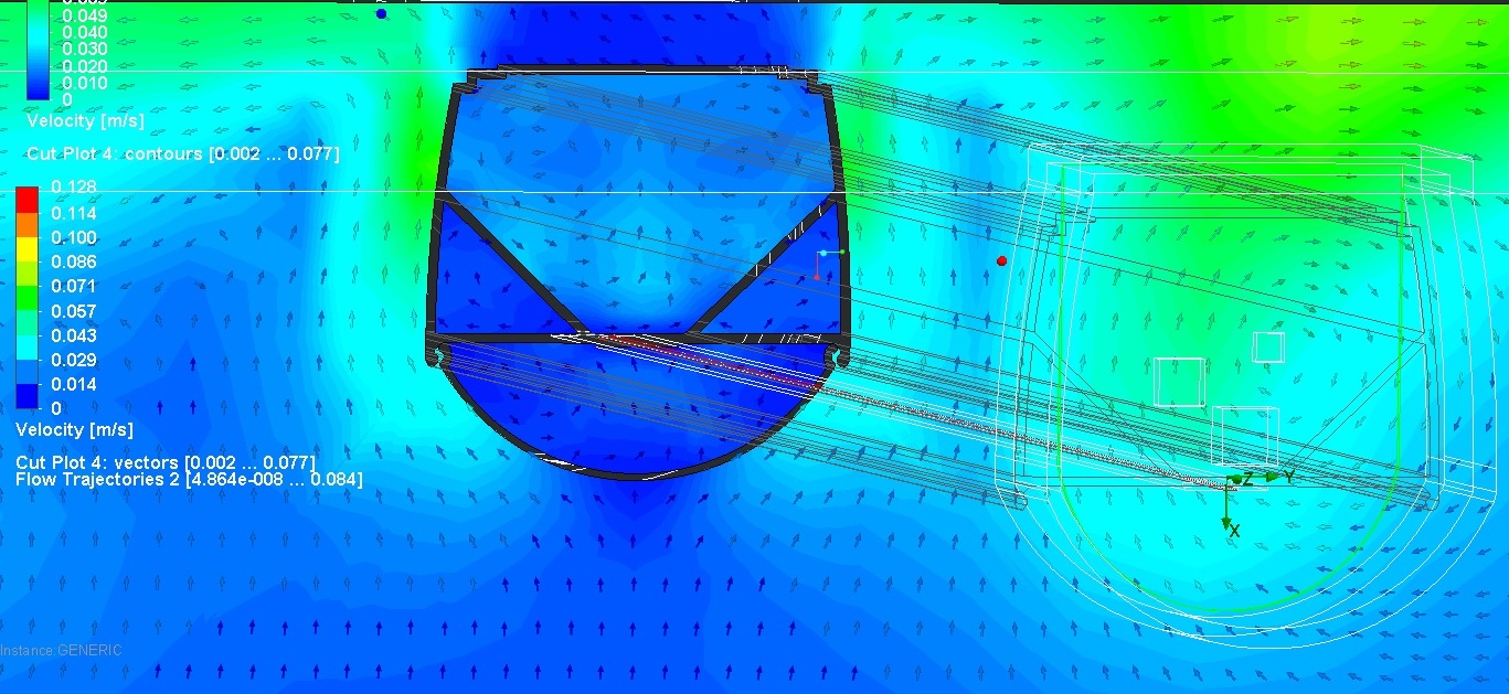 Air flow Study - Ceiling Lamp