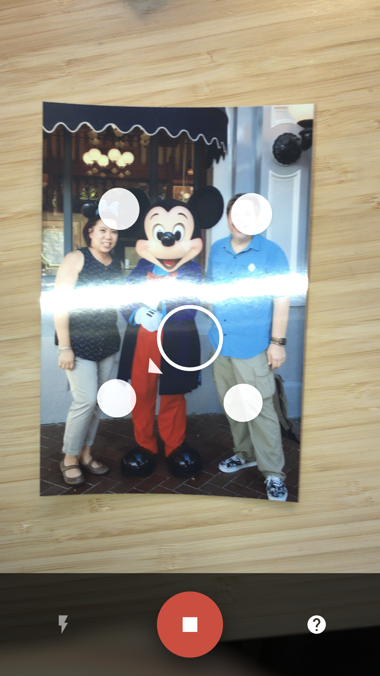 While Photo Scan Works