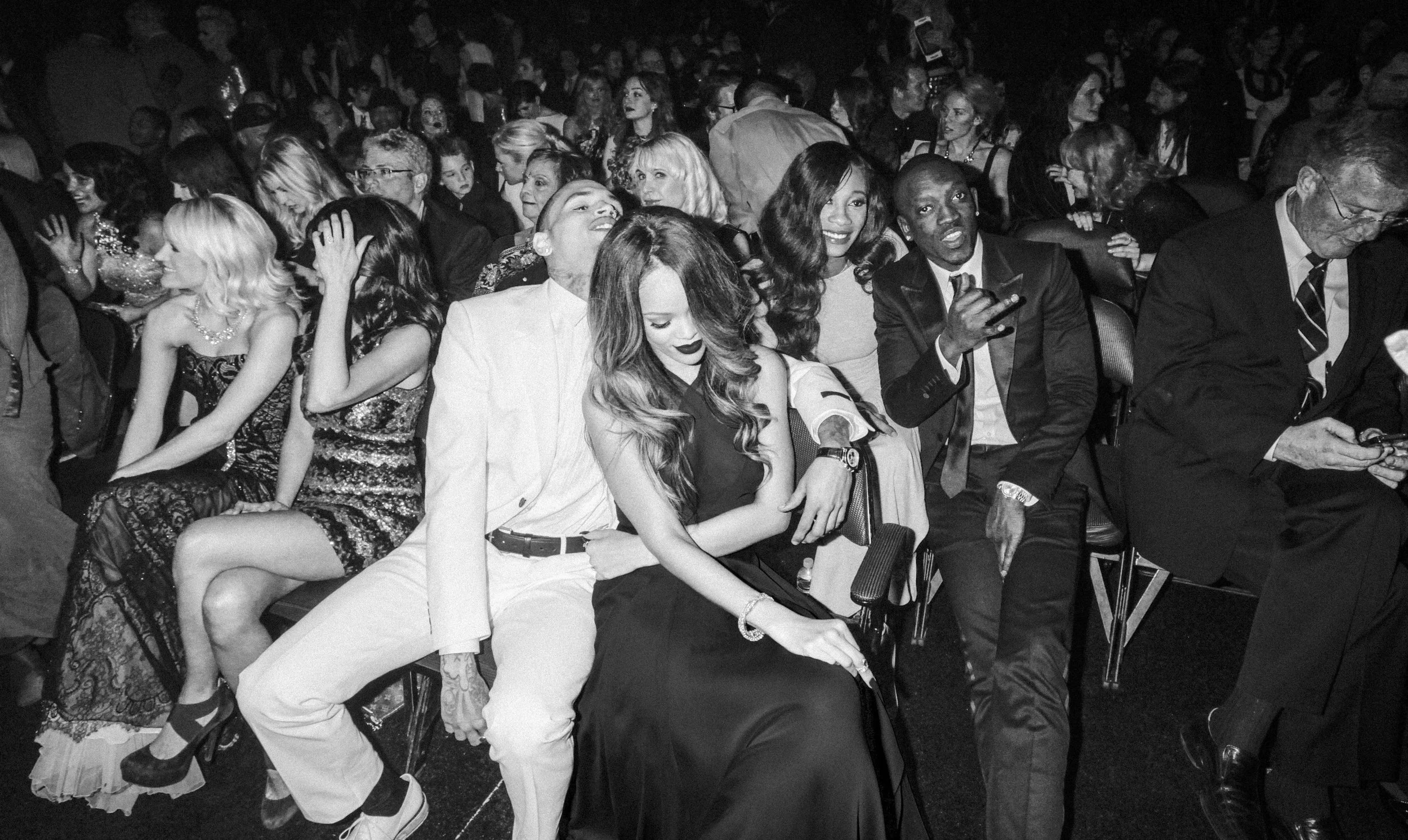 Chris Brown and Rihanna