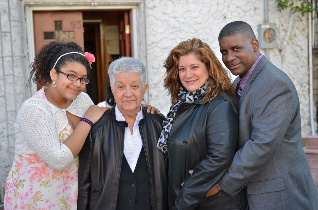 ​The Pagidas family and mother Mercedes