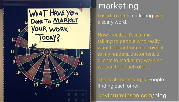 Marketing isn't so scary
