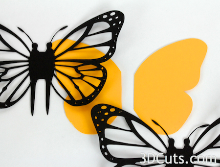 Download Tutorial Butterfly Shadow Box 3dcuts Com SVG, PNG, EPS, DXF File