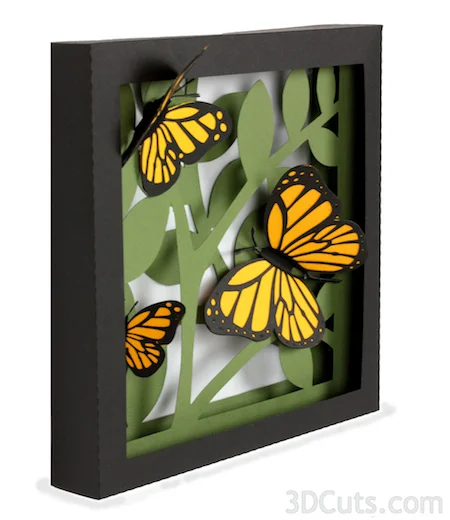 Free Free 279 Butterfly Shadow Box Svg SVG PNG EPS DXF File