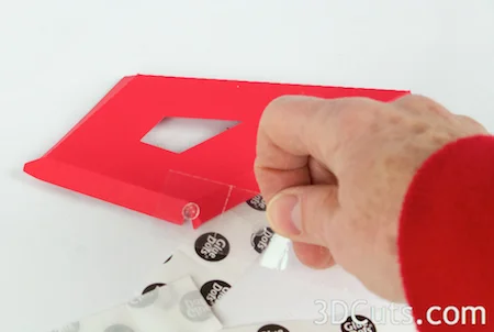 3d Paper Stars by 3dCuts.com, Marji Roy, 3D cutting files in .svg, .dxf, and .pdf formats for use with Silhouette and Cricut cutting machines, paper crafting files