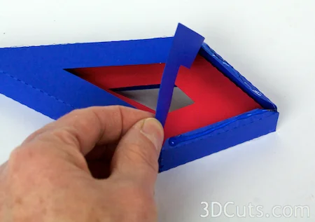 3d Paper Stars by 3dCuts.com, Marji Roy, 3D cutting files in .svg, .dxf, and .pdf formats for use with Silhouette and Cricut cutting machines, paper crafting files