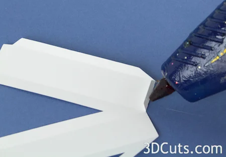 3d Paper Stars by 3dCuts.com, Marji Roy, 3D cutting files in .svg, .dxf, and .pdf formats for use with Silhouette and Cricut cutting machines, paper crafting files