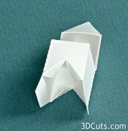 3DCuts.com, Marji Roy, 3D cutting files in .svg, .dxf, and pdf. formats for use with Silhouette and Cricut cutting machines, paper crafting files, Ledge Village Chapel
